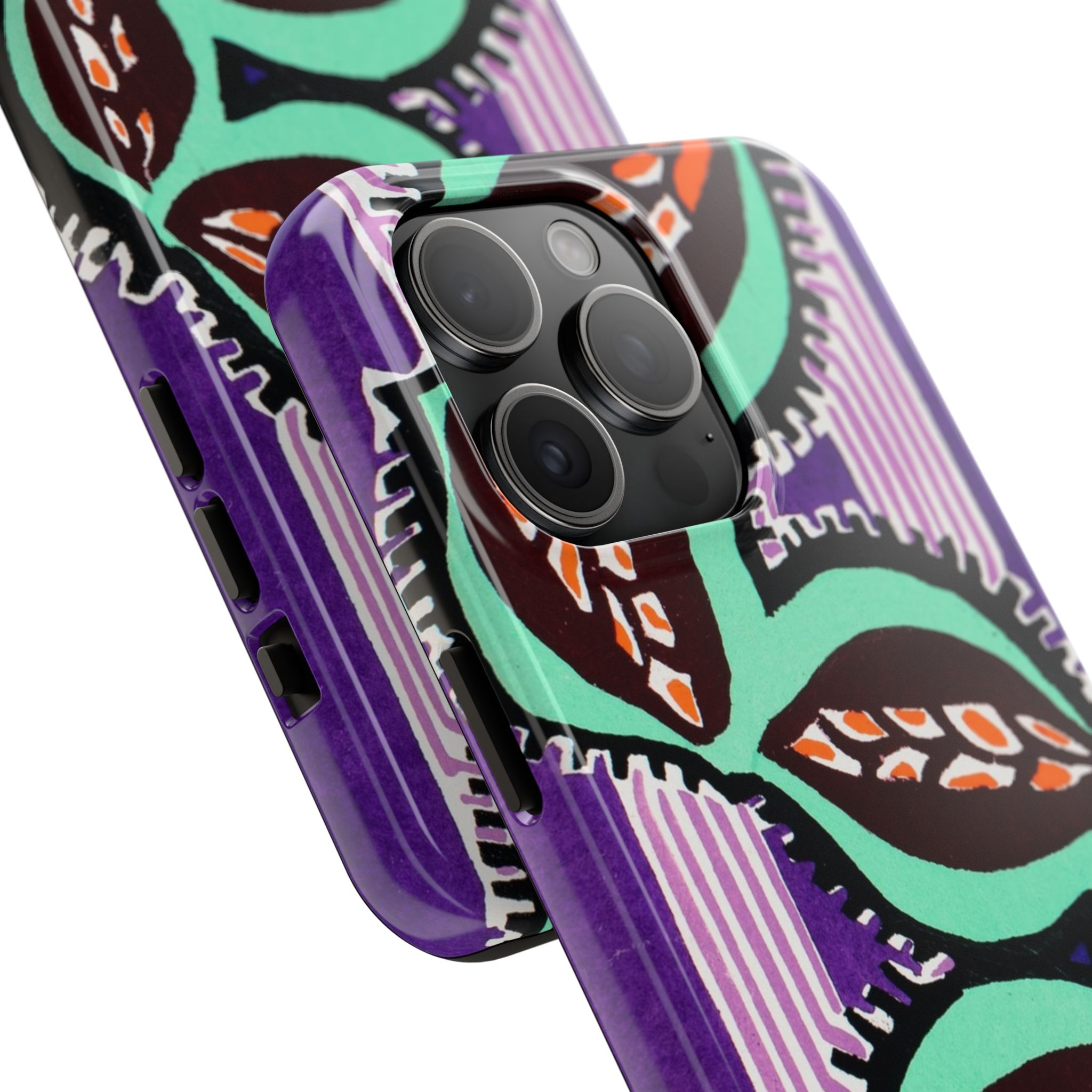 Mocha Abstract Phone Case - Image 66