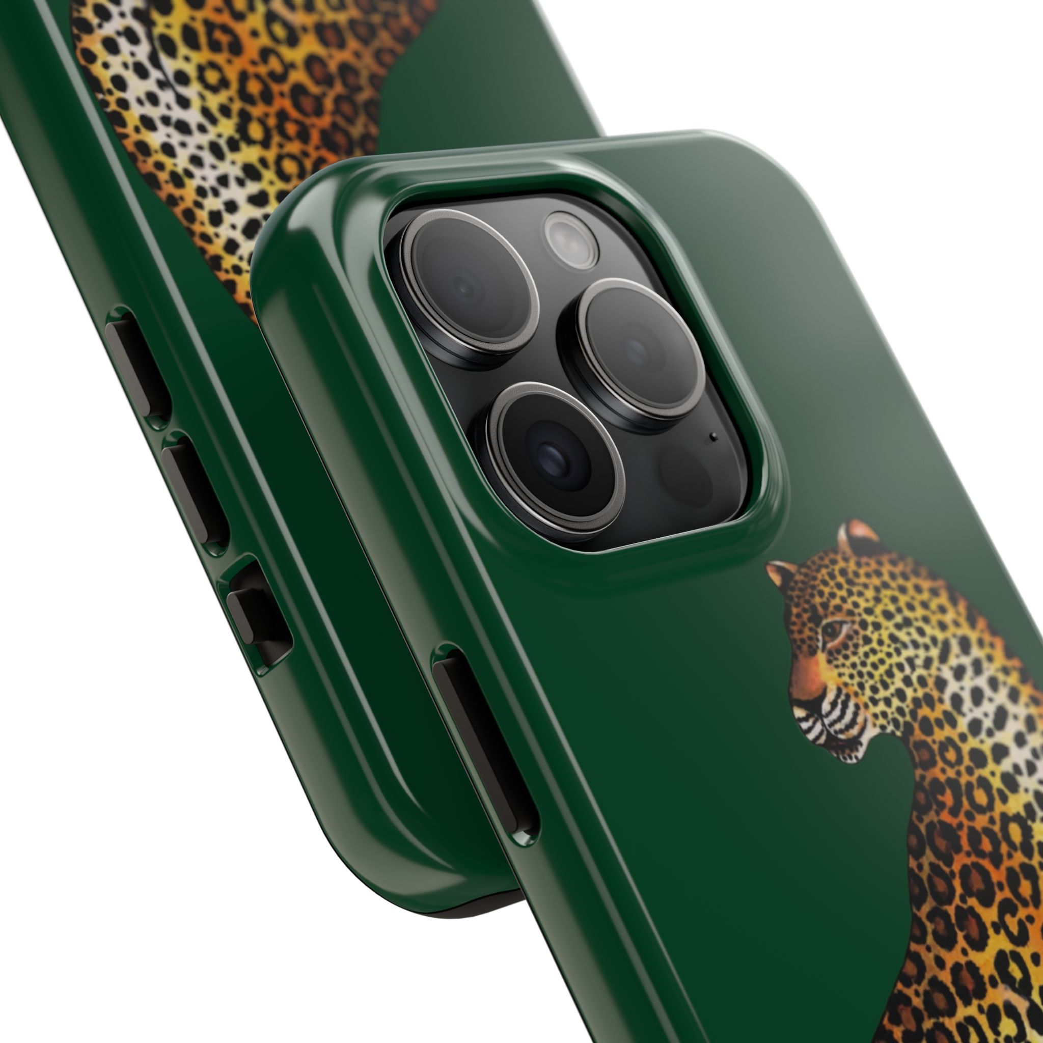 Leopard Phone Case - Racing Green - Image 58