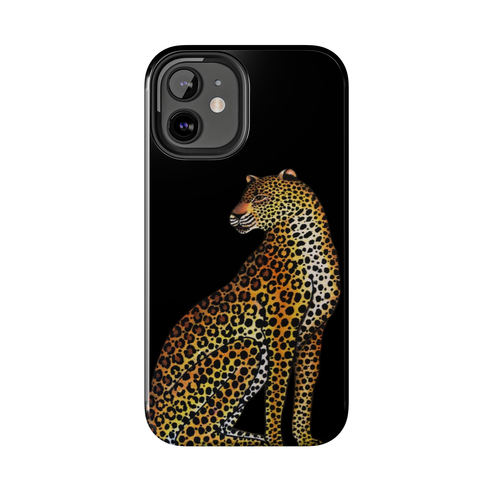 Leopard Phone Case - Black - Image 18