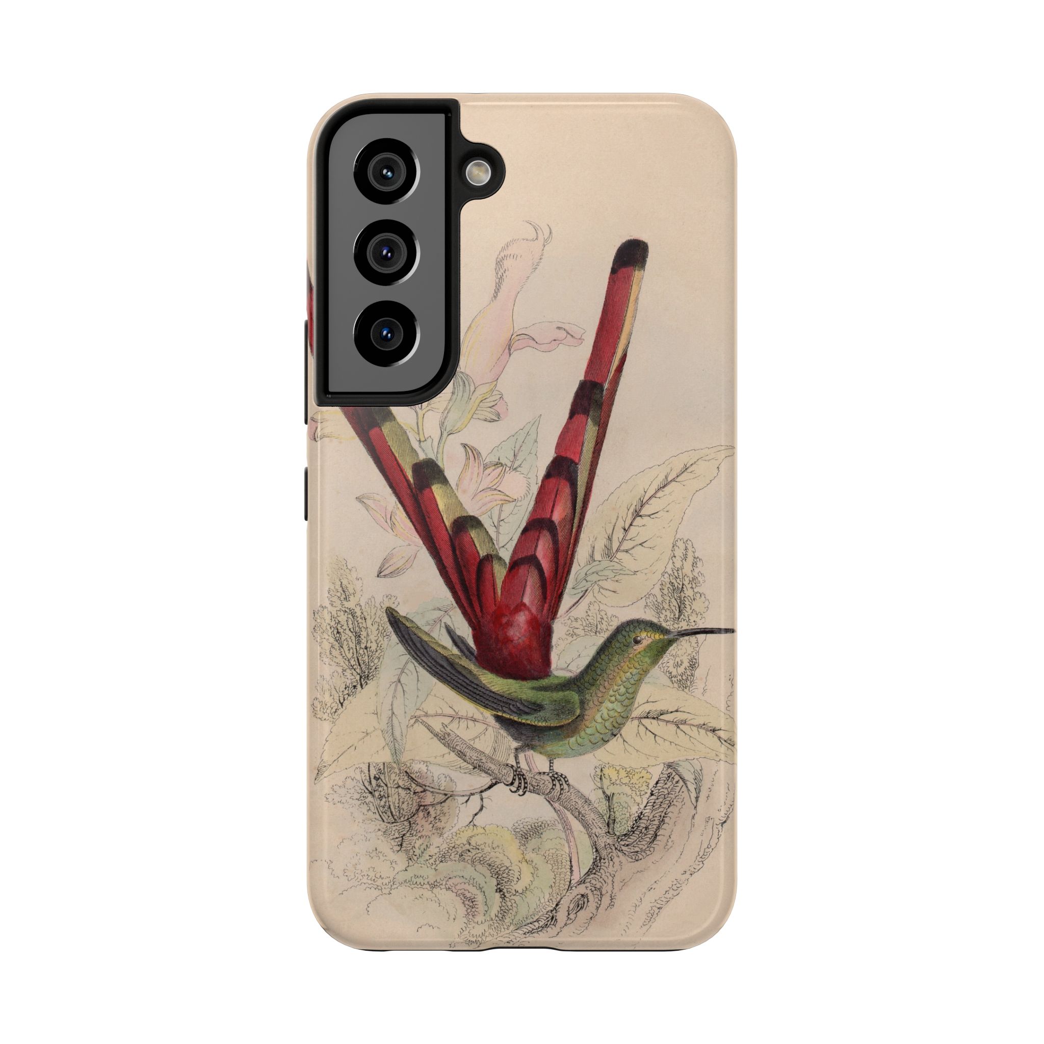 Red Tailed Hummingbird Phone Case - Image 79