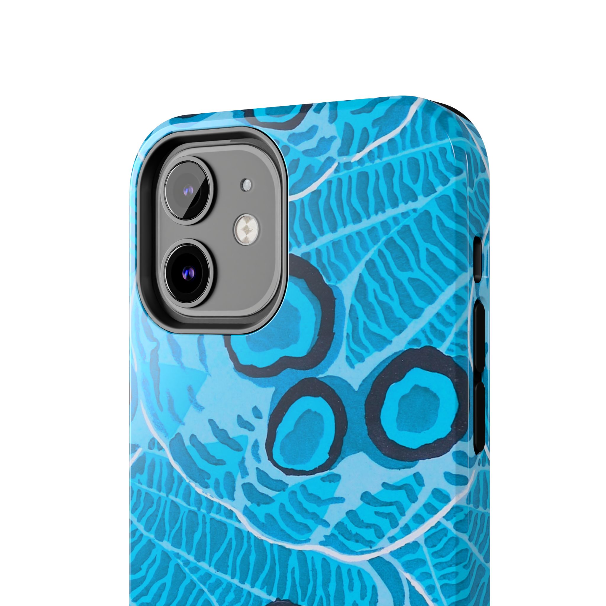 Abstract Spider Web Phone Case - Blue - Image 16