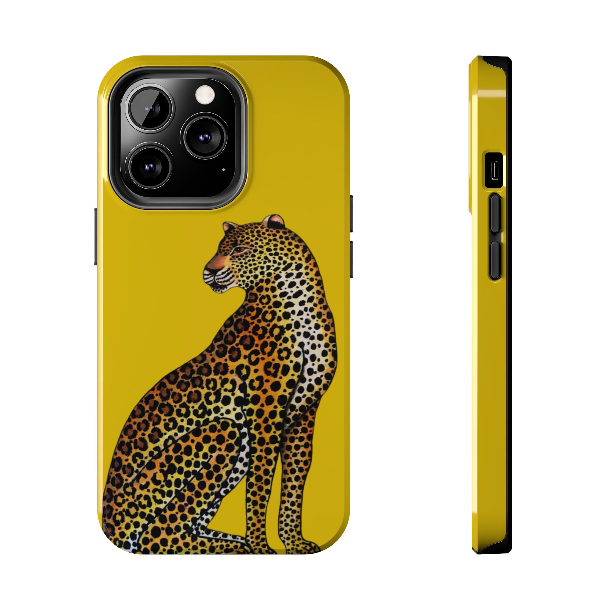 Leopard Phone Case - Gold - Image 37