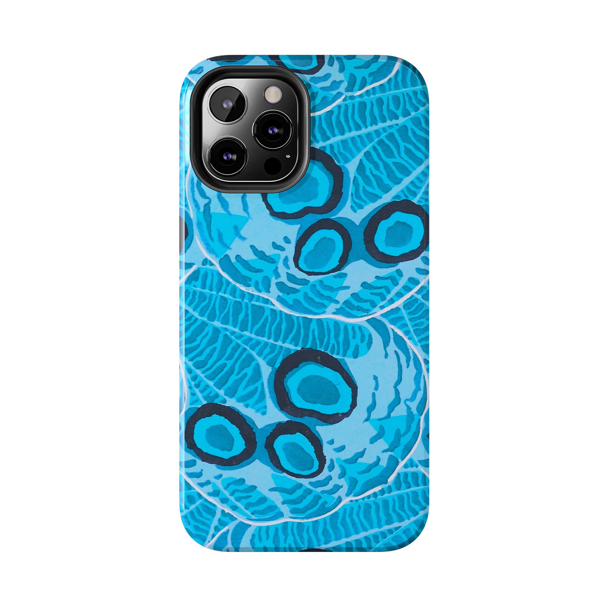 Abstract Spider Web Phone Case - Blue - Image 26