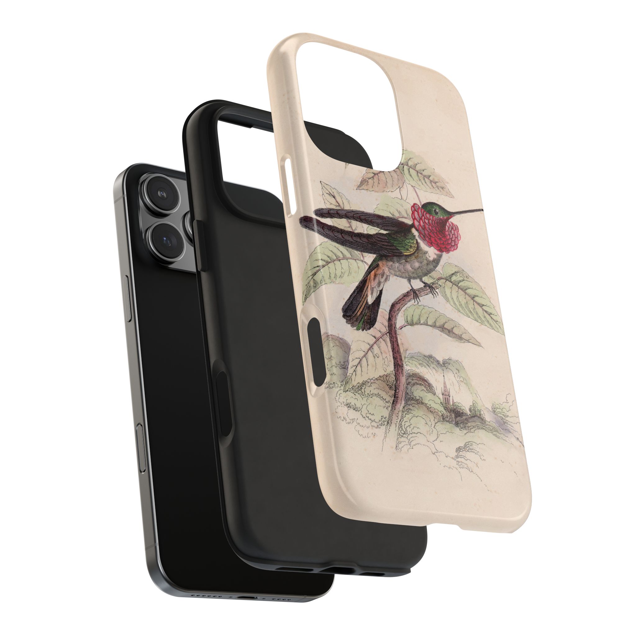 Tri-Colored Hummingbird Phone Case - Image 74