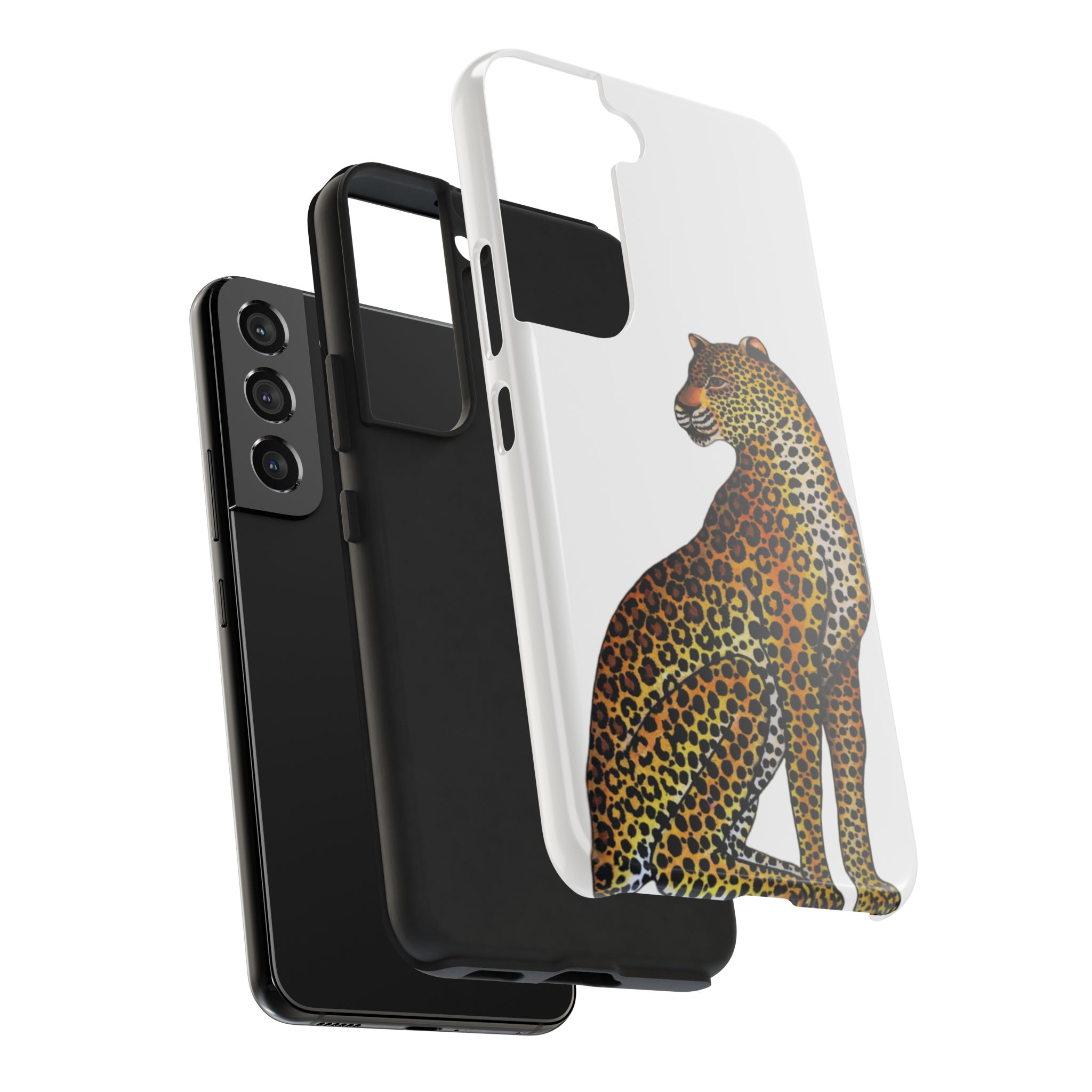 Leopard Phone Case - White - Image 92