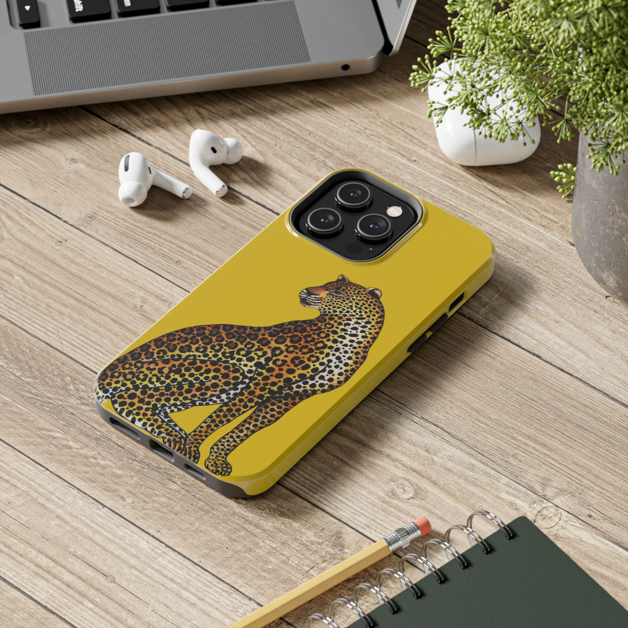 Leopard Phone Case - Gold - Image 50