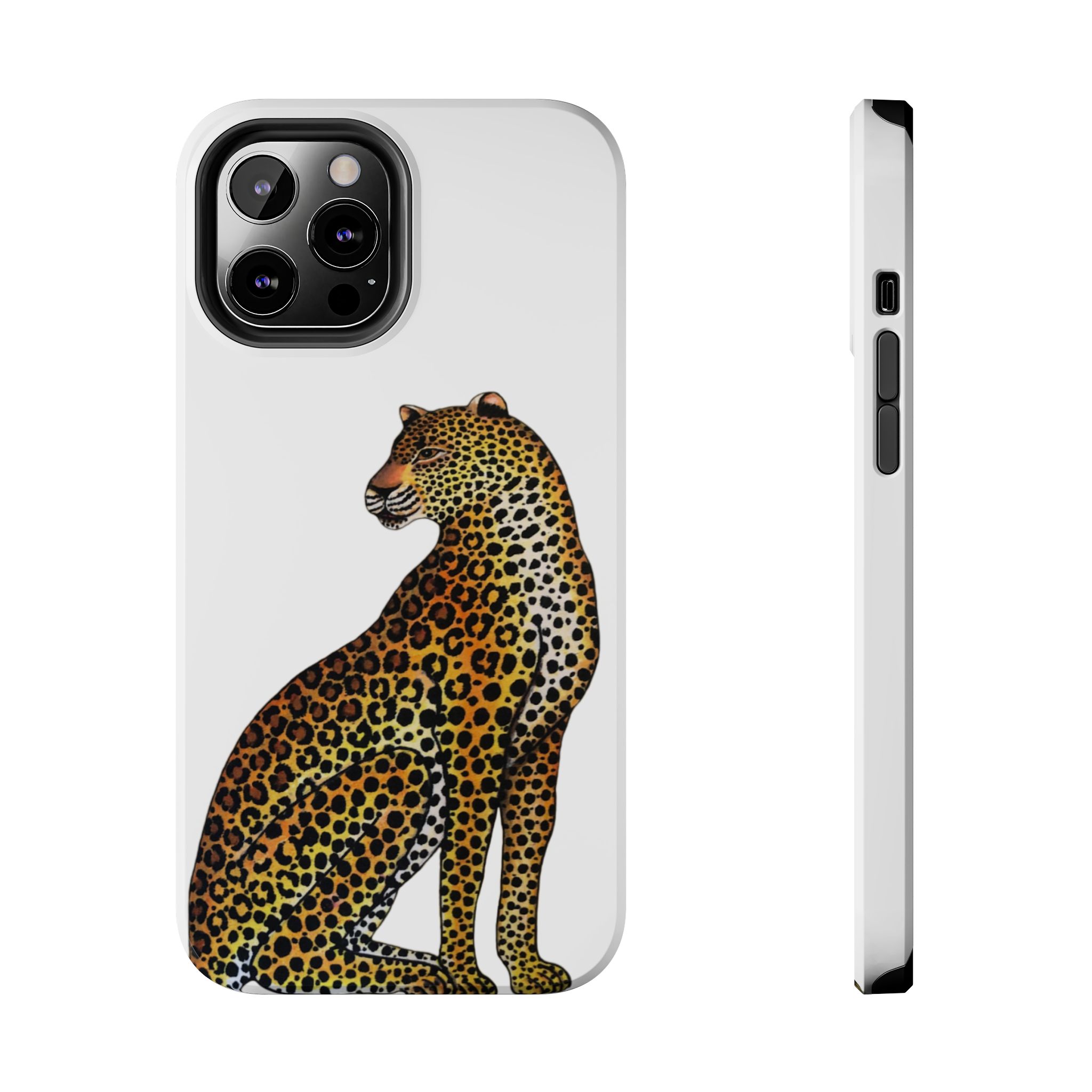 Leopard Phone Case - White - Image 25