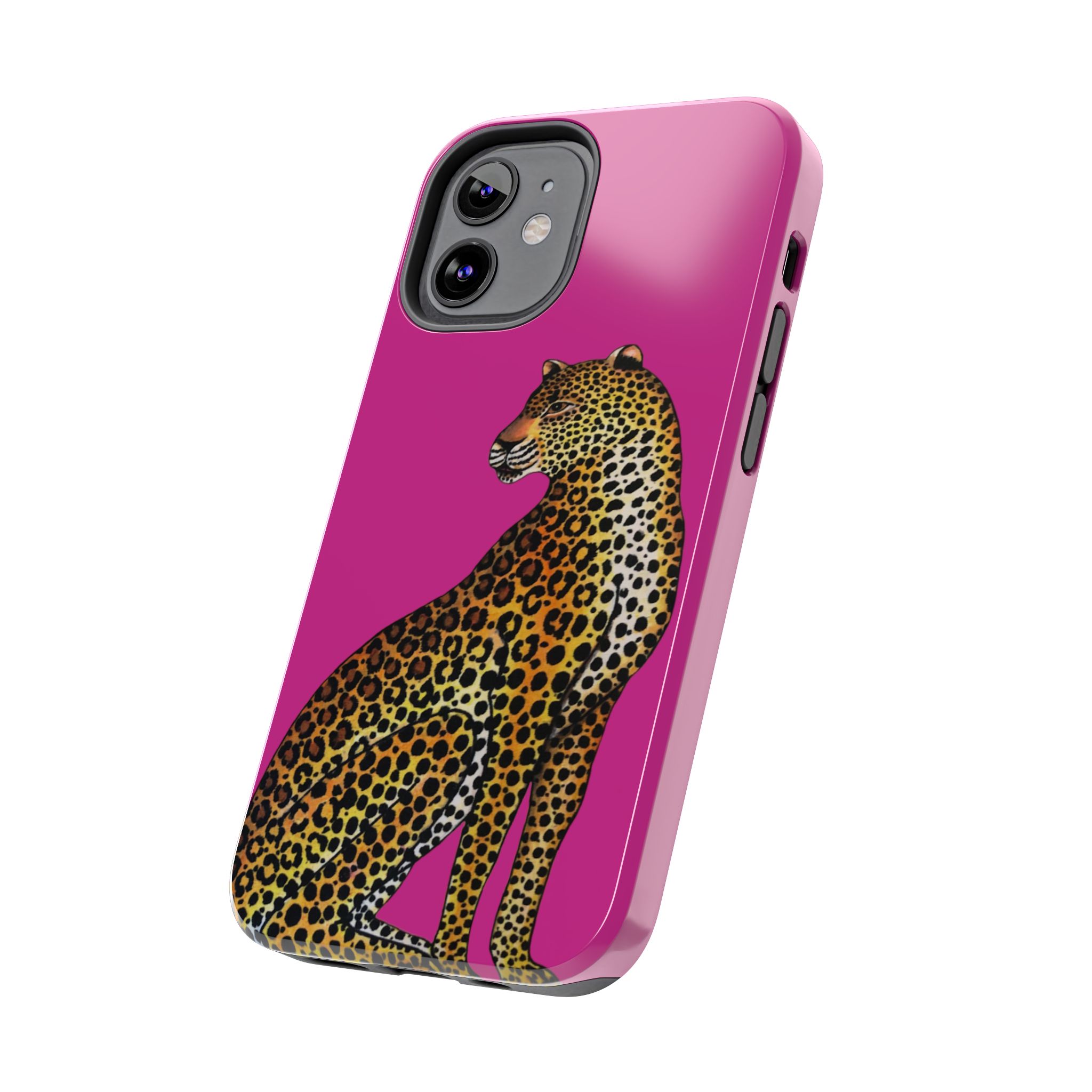 Leopard Phone Case - Fuchsia - Image 19