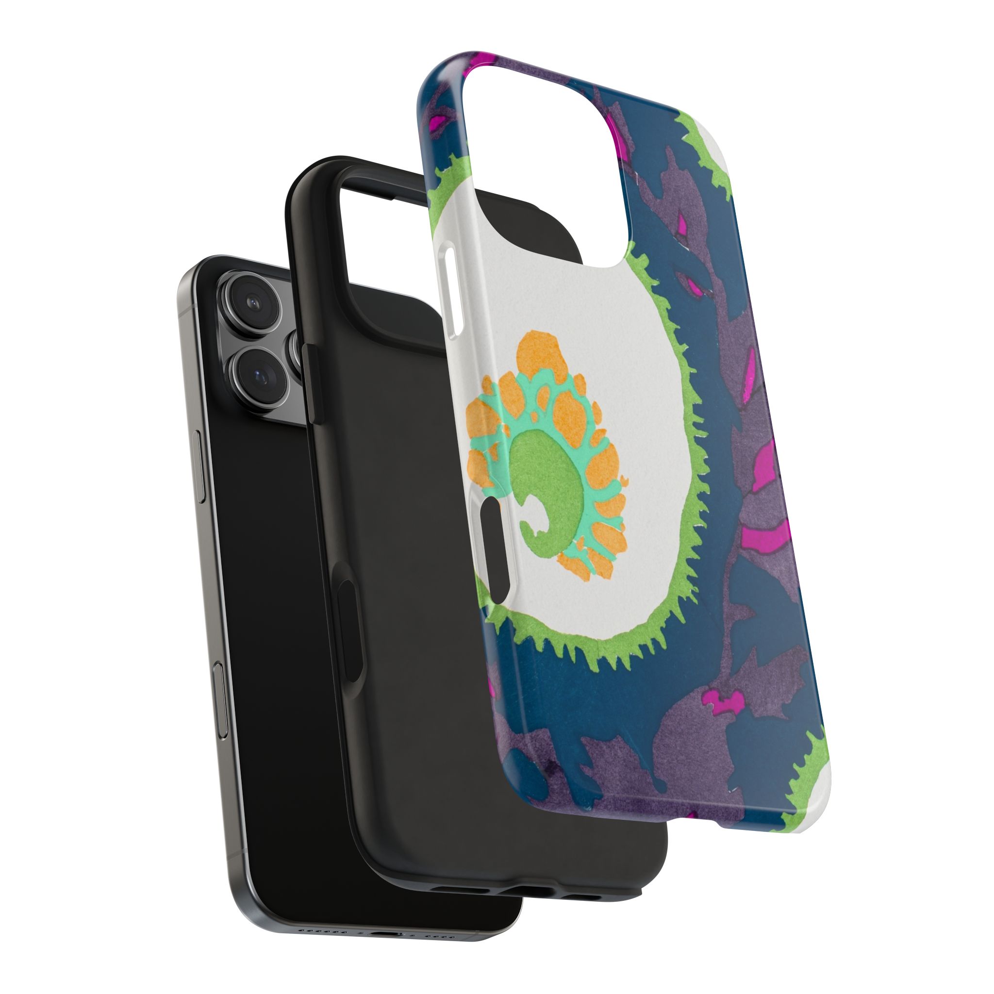 Spheres Abstract Phone Case - Image 74