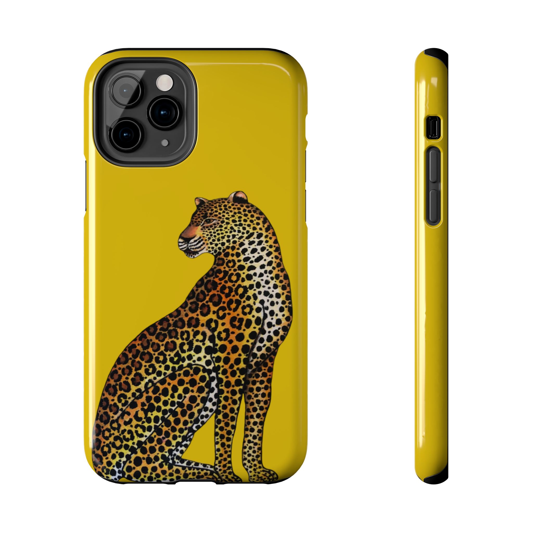 Leopard Phone Case - Gold - Image 5