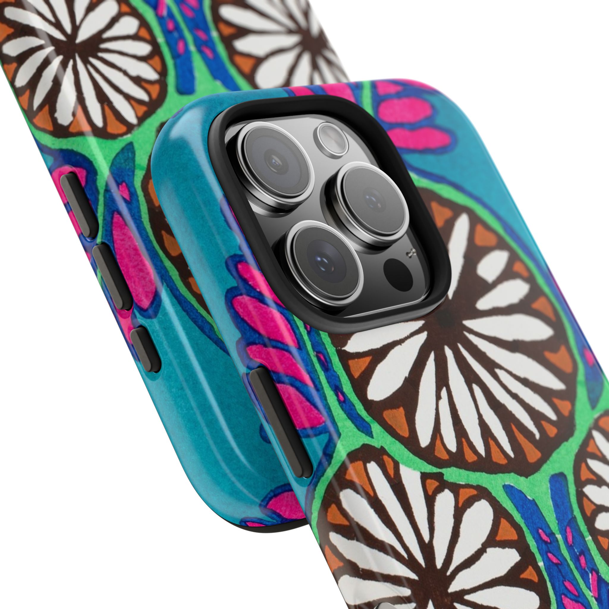 3 Abstract Flowers Phone Case - Image 70