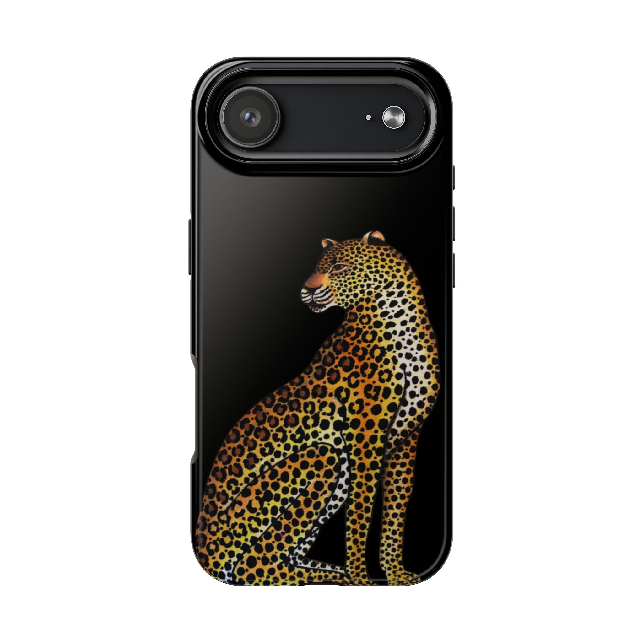 Leopard Phone Case - Black - Image 100