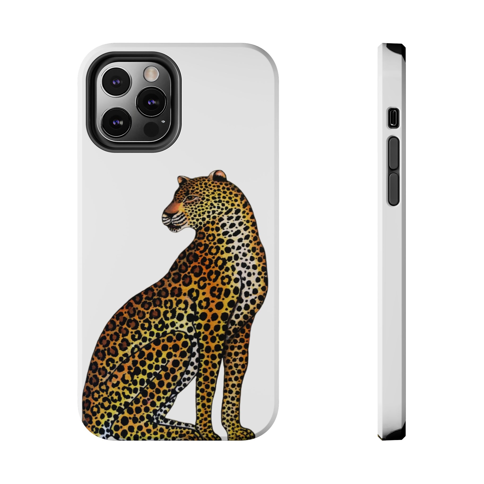 Leopard Phone Case - White - Image 21