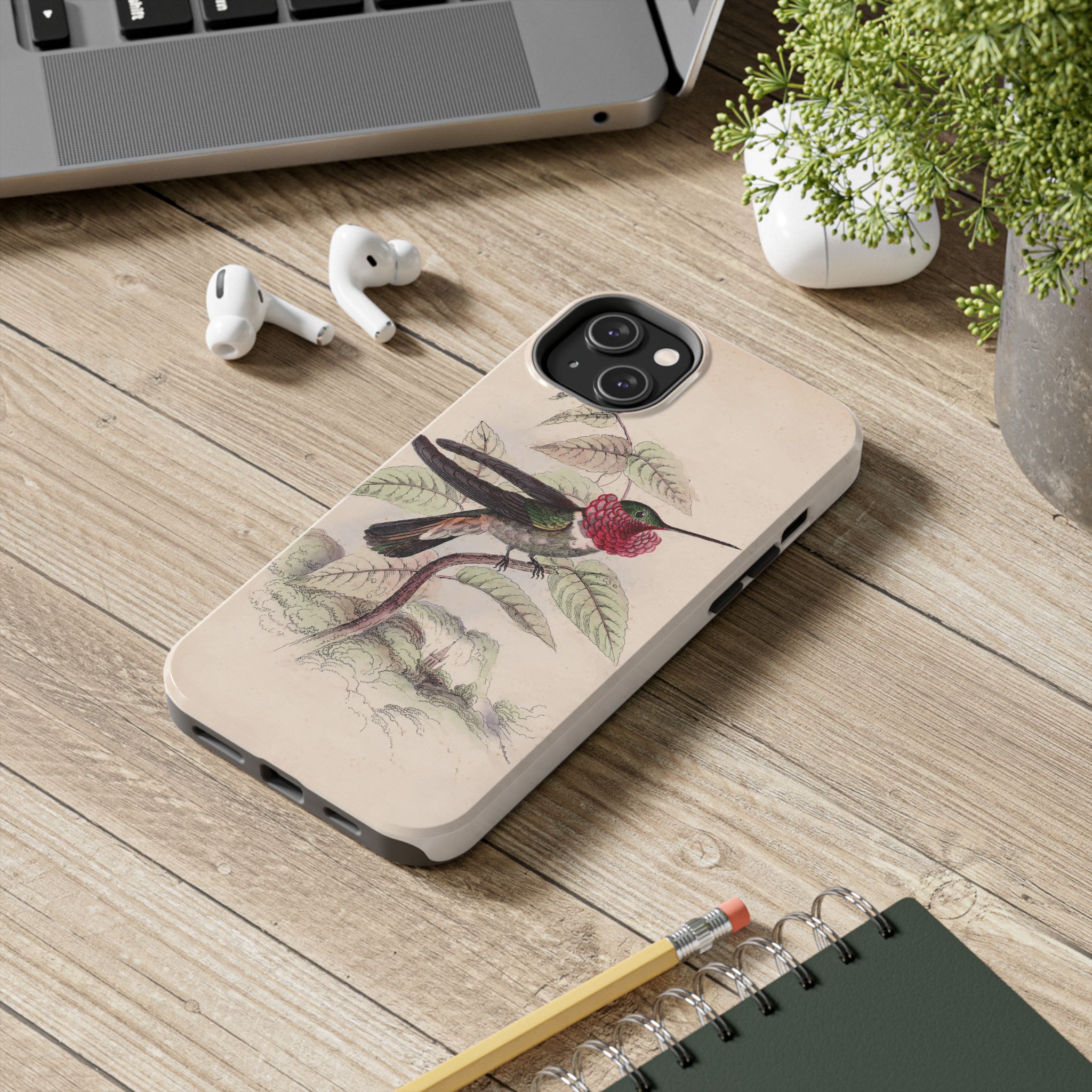 Tri-Colored Hummingbird Phone Case - Image 52