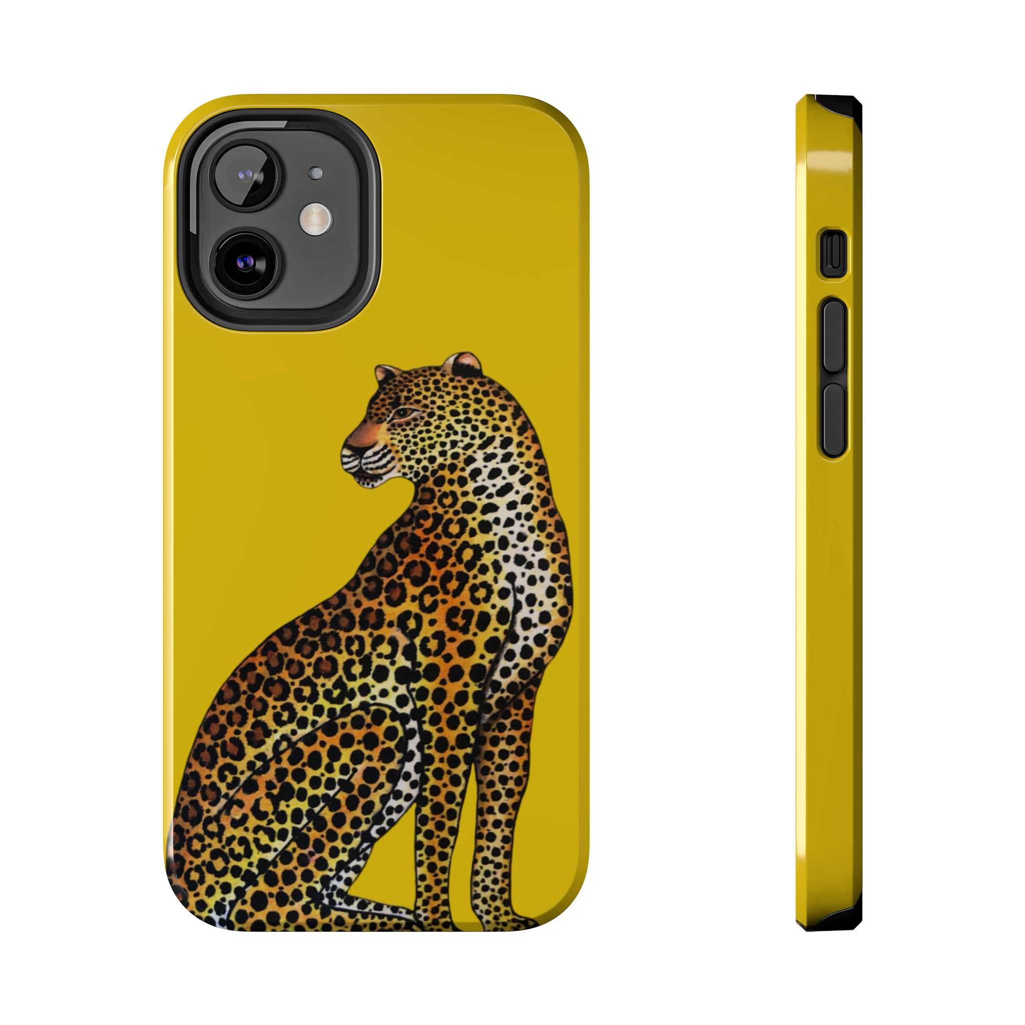 Leopard Phone Case - Gold - Image 17