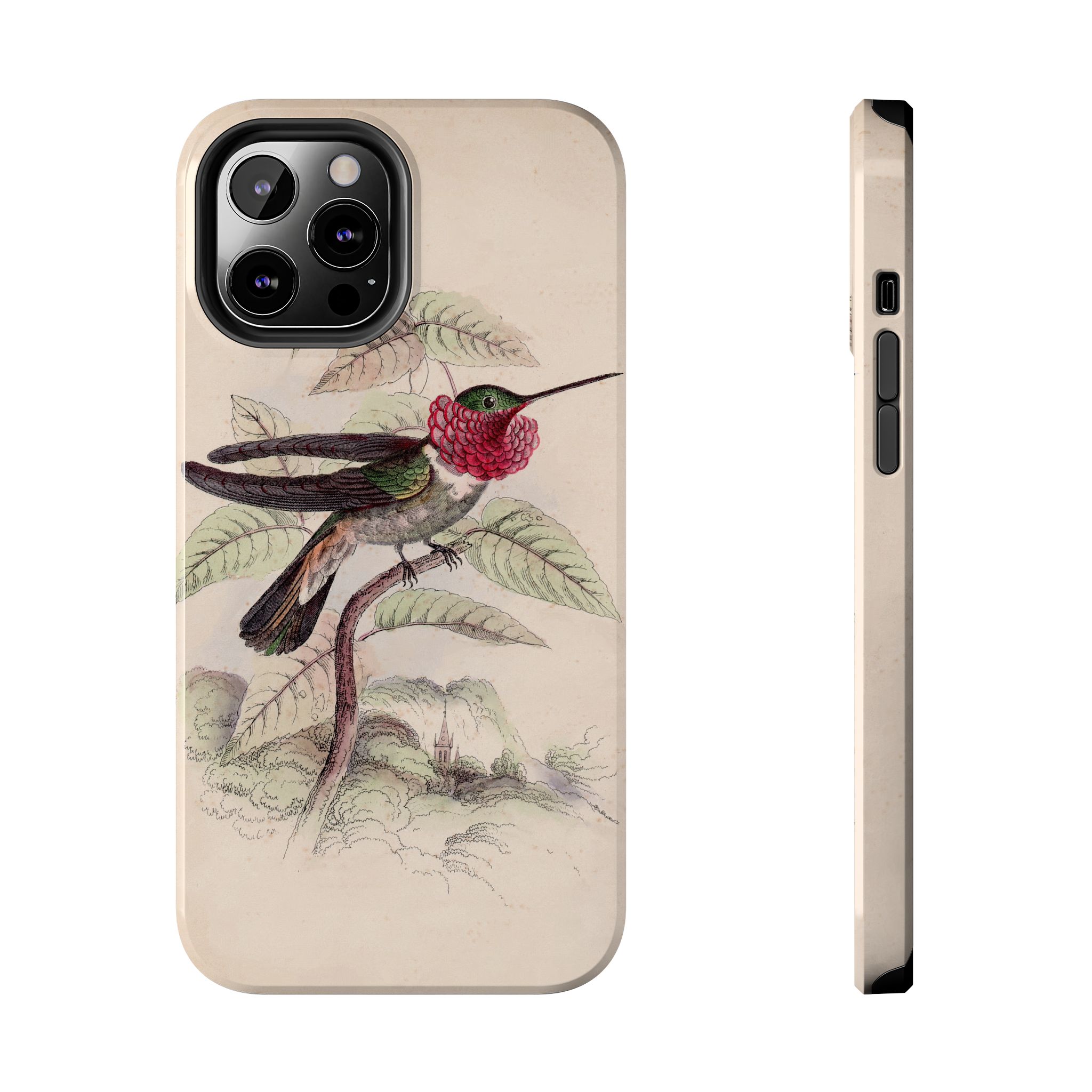 Tri-Colored Hummingbird Phone Case - Image 25