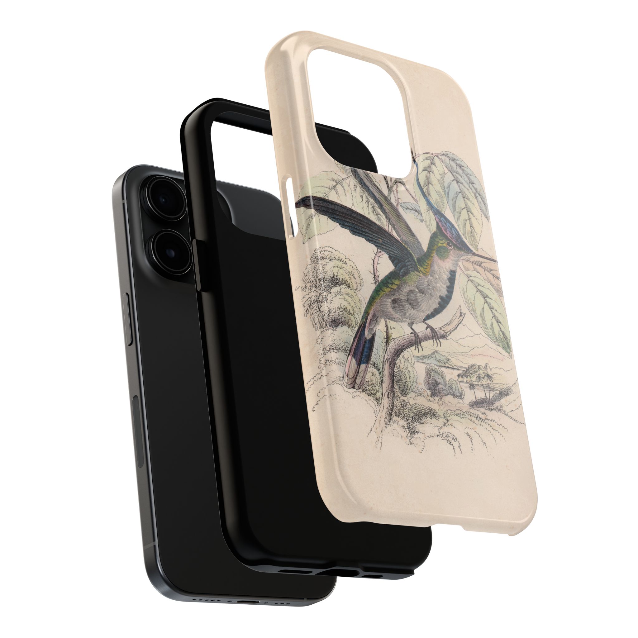 Loddiges Hummingbird Phone Case - Image 60