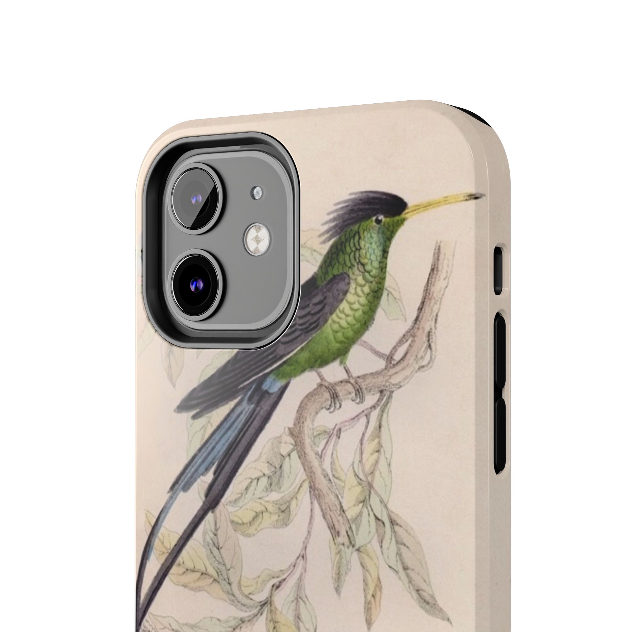 Black Capped Hummingbird Phone Case - Image 16