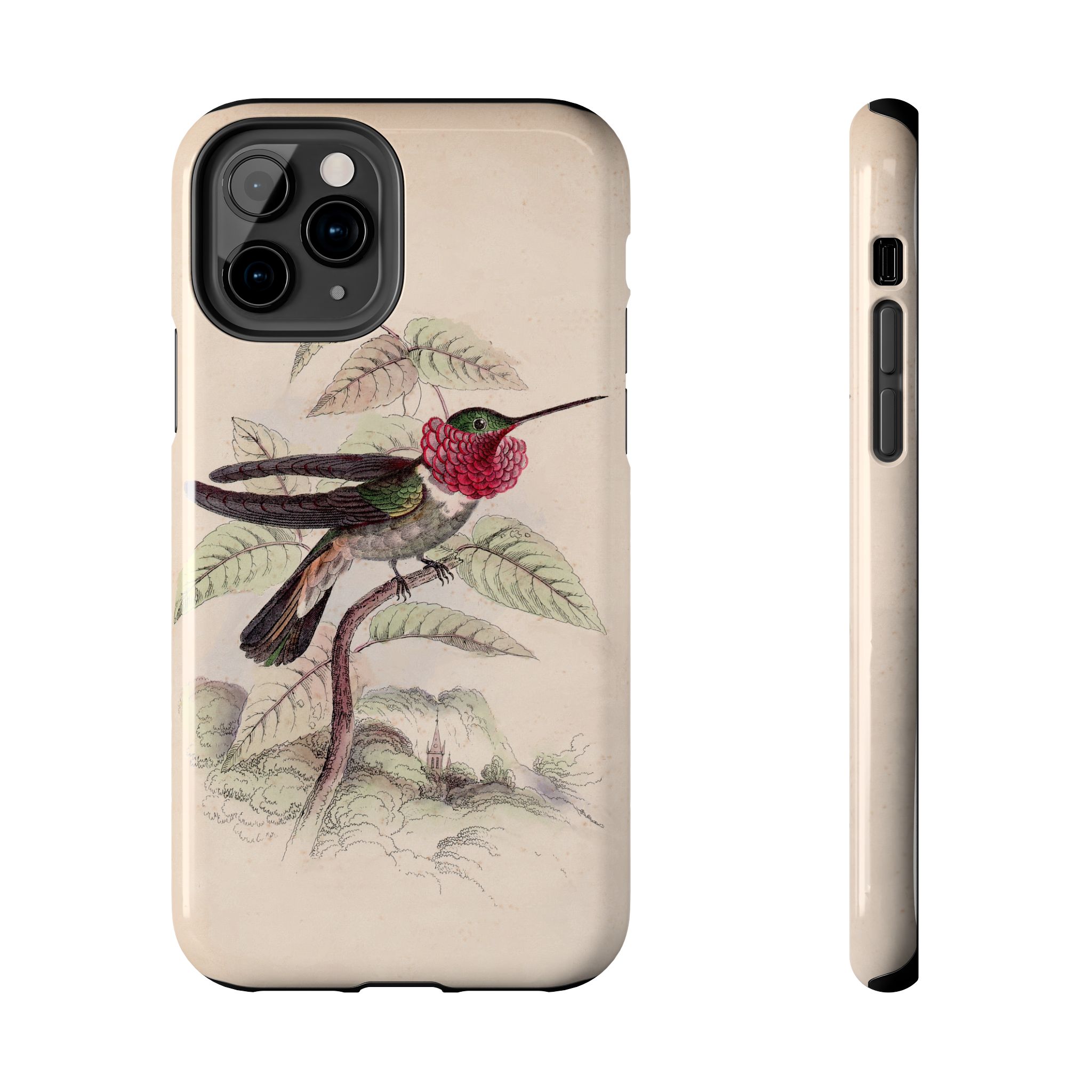 Tri-Colored Hummingbird Phone Case - Image 5