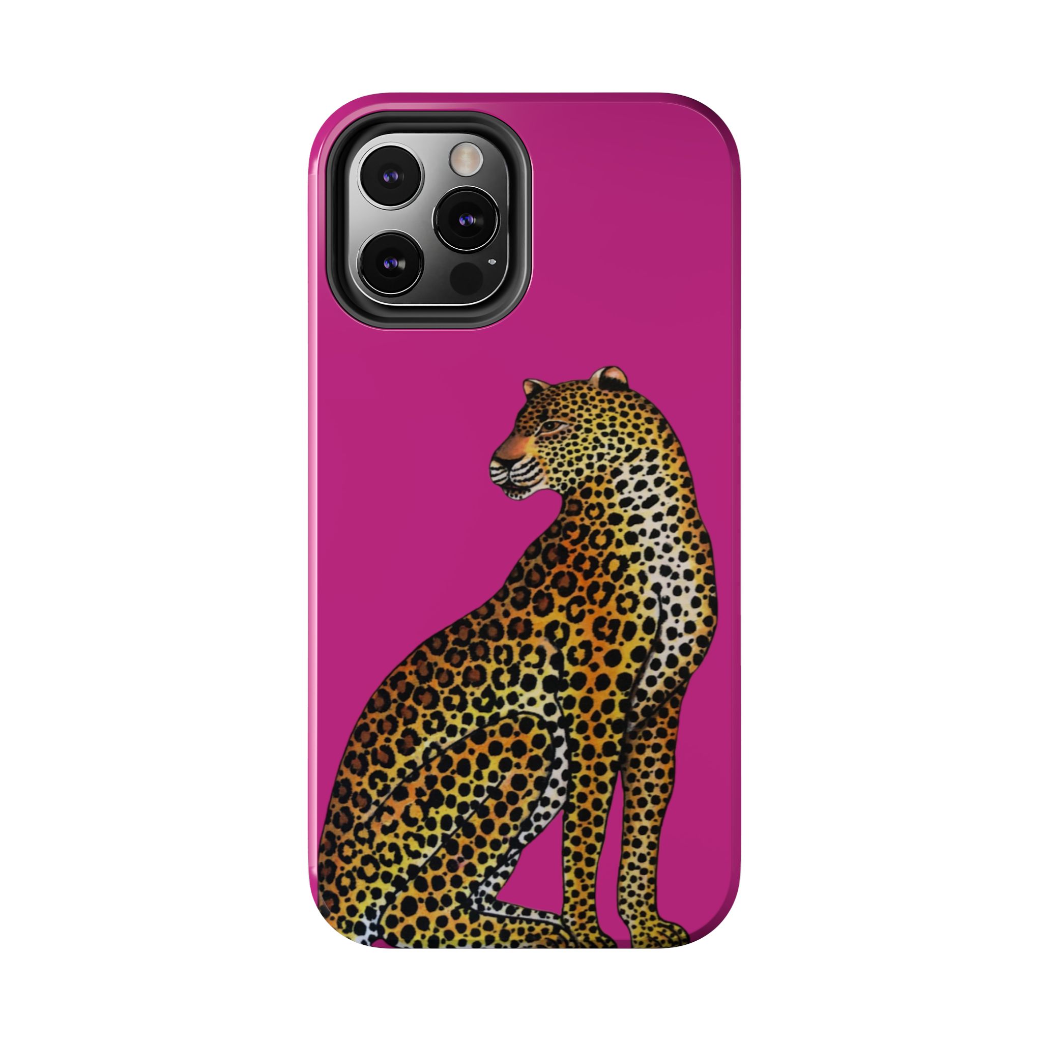 Leopard Phone Case - Fuchsia - Image 22