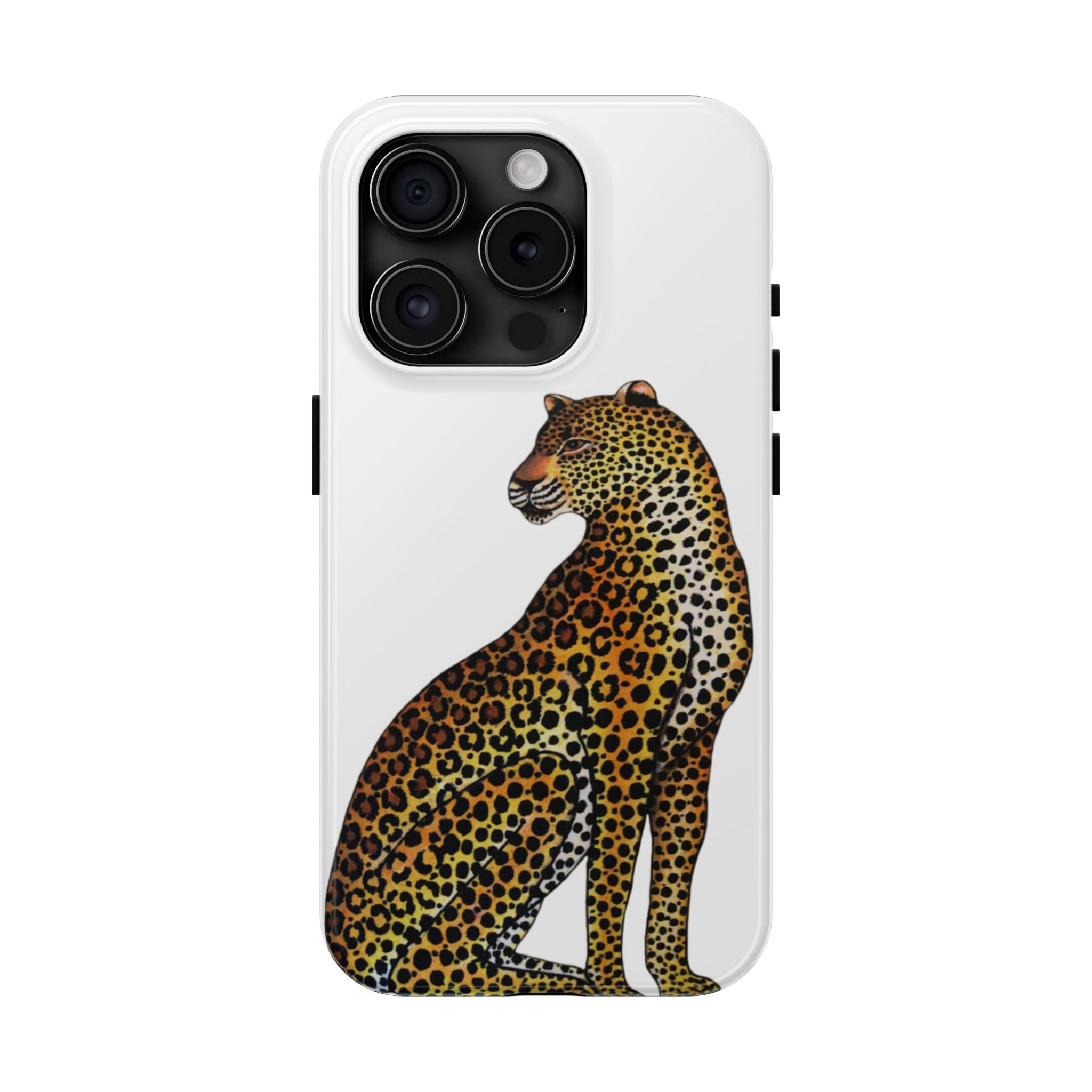 Leopard Phone Case - White - Image 57