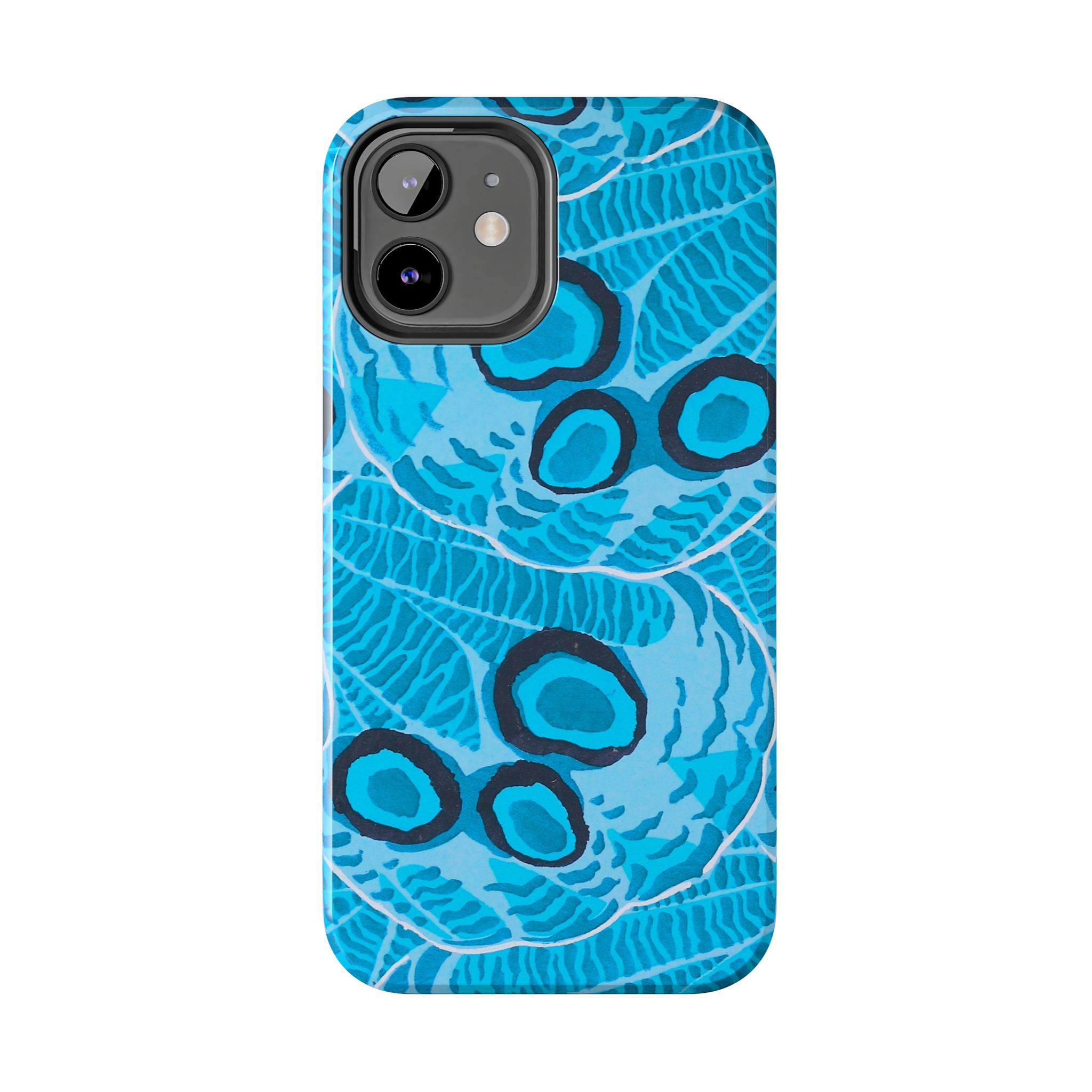 Abstract Spider Web Phone Case - Blue - Image 14