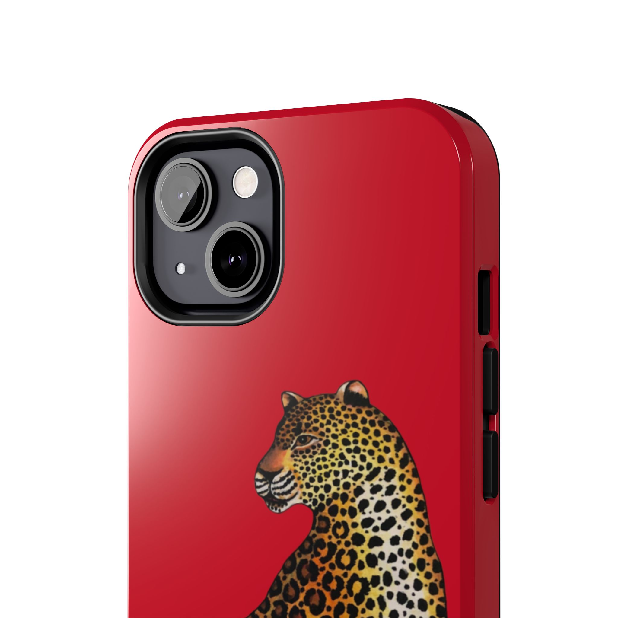 Leopard Phone Case - Red - Image 32