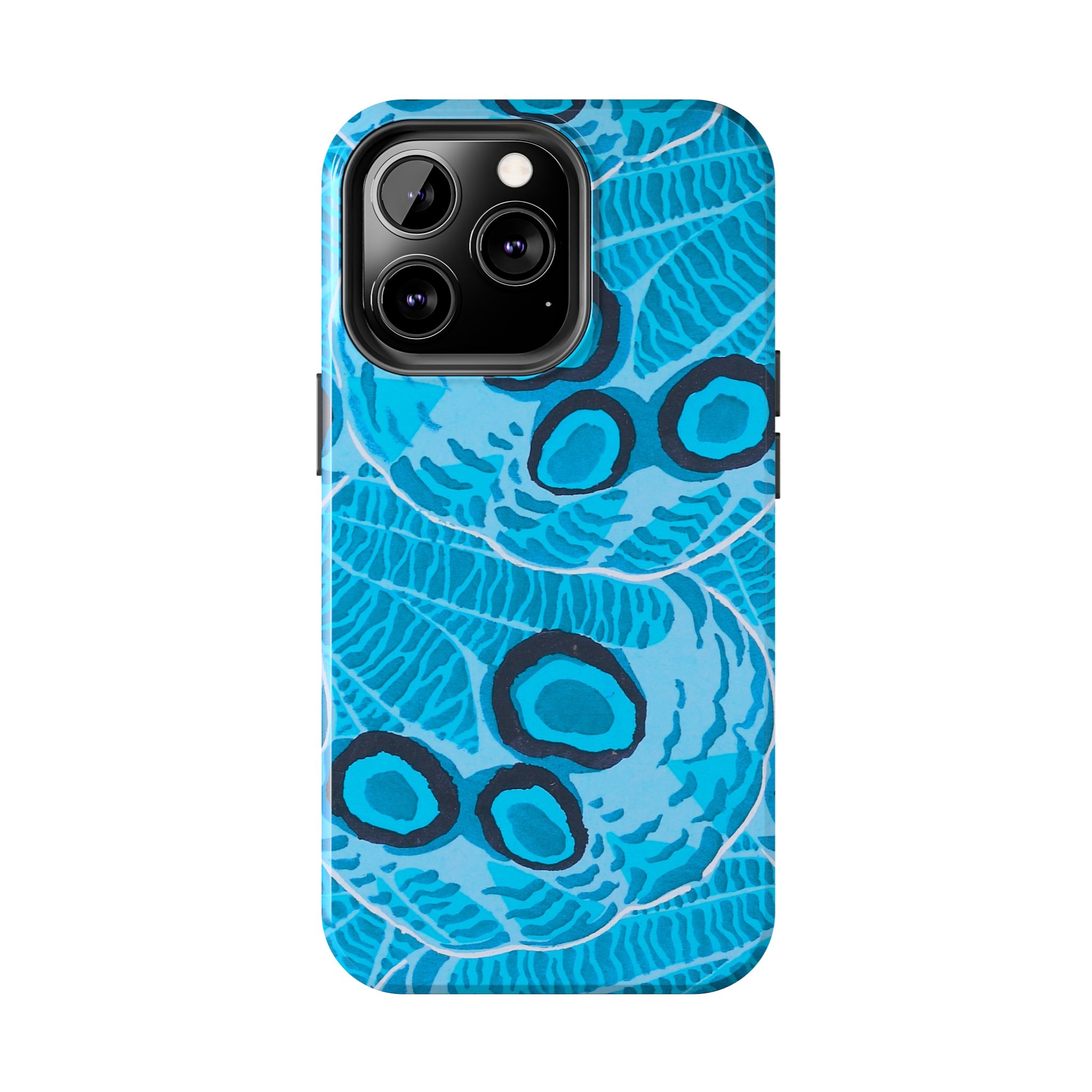 Abstract Spider Web Phone Case - Blue - Image 38