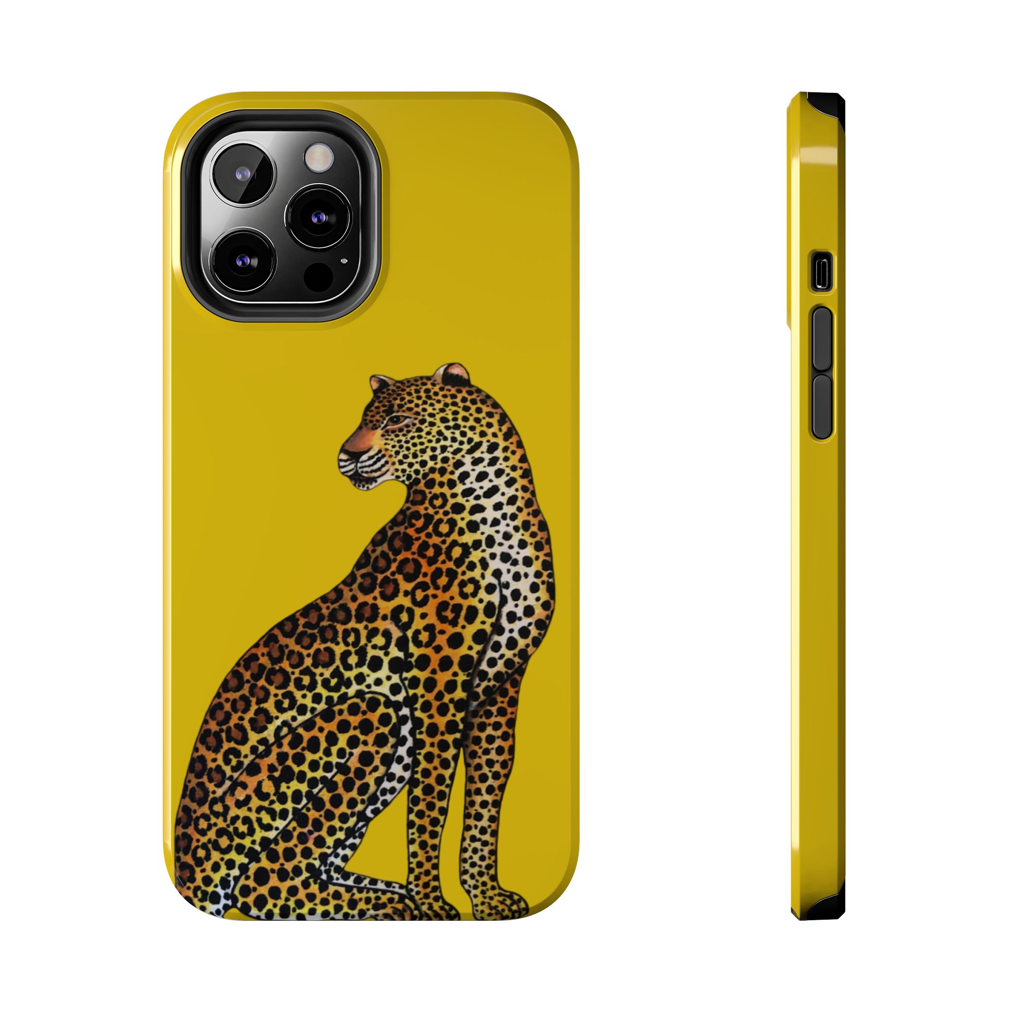 Leopard Phone Case - Gold - Image 25