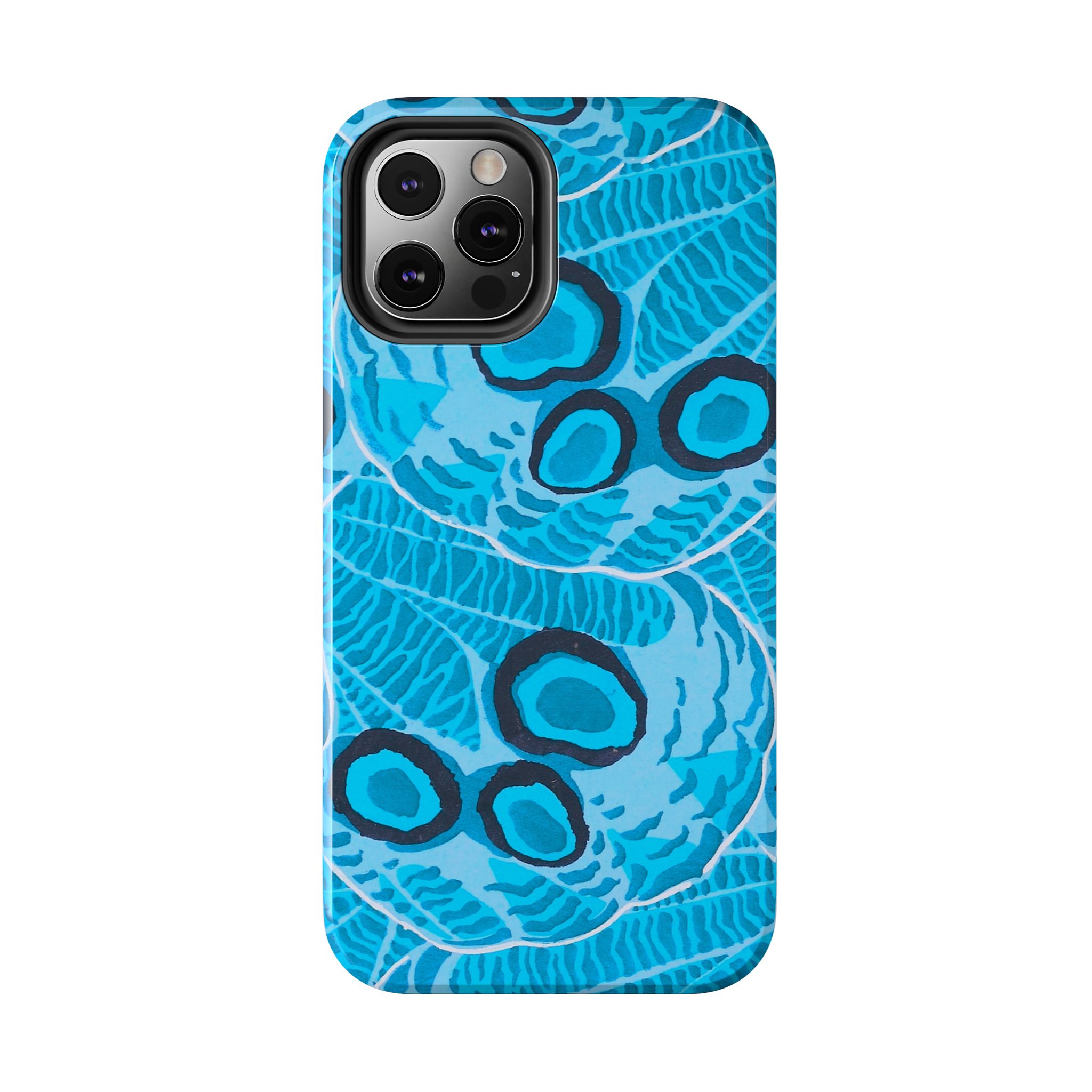 Abstract Spider Web Phone Case - Blue - Image 22