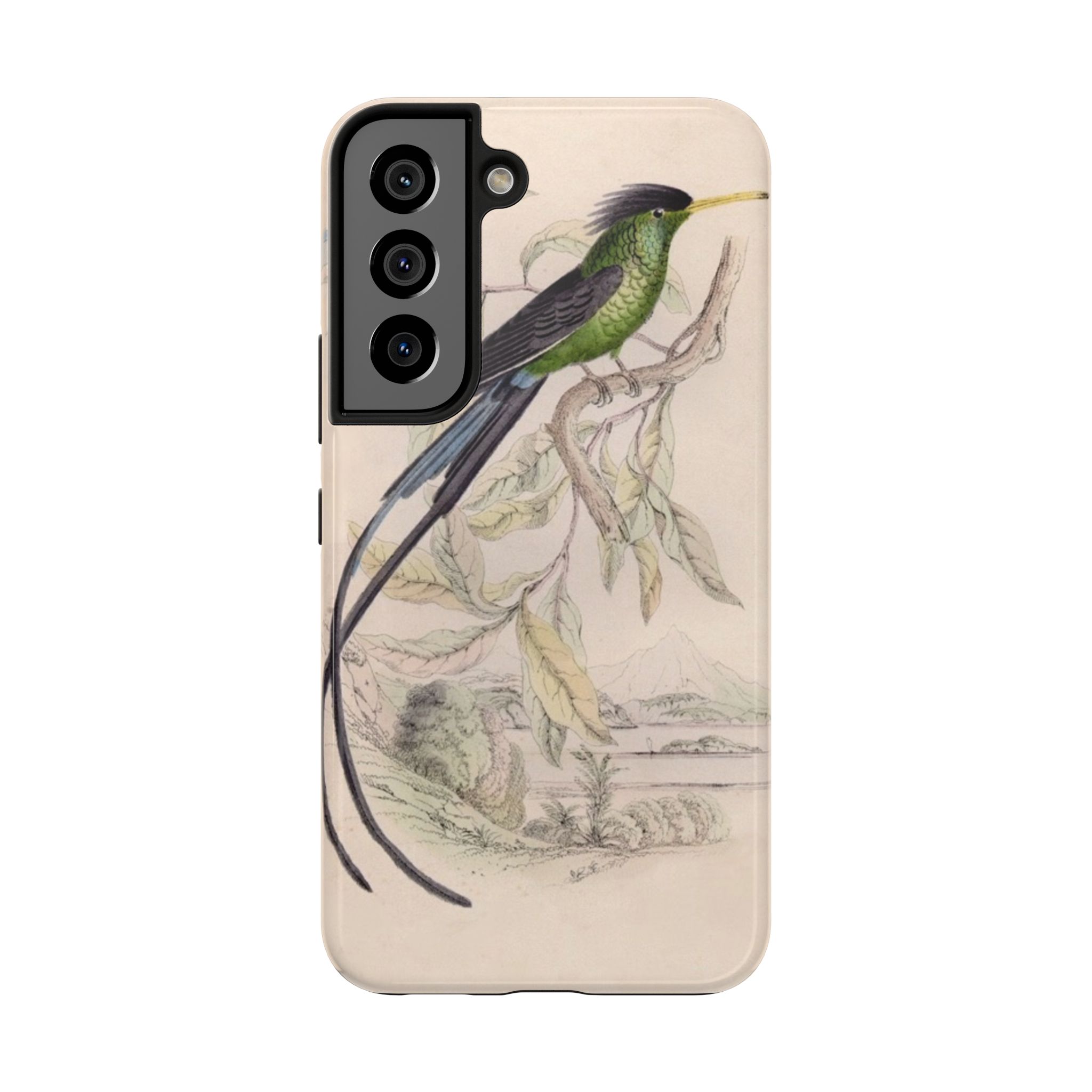 Black Capped Hummingbird Phone Case - Image 67