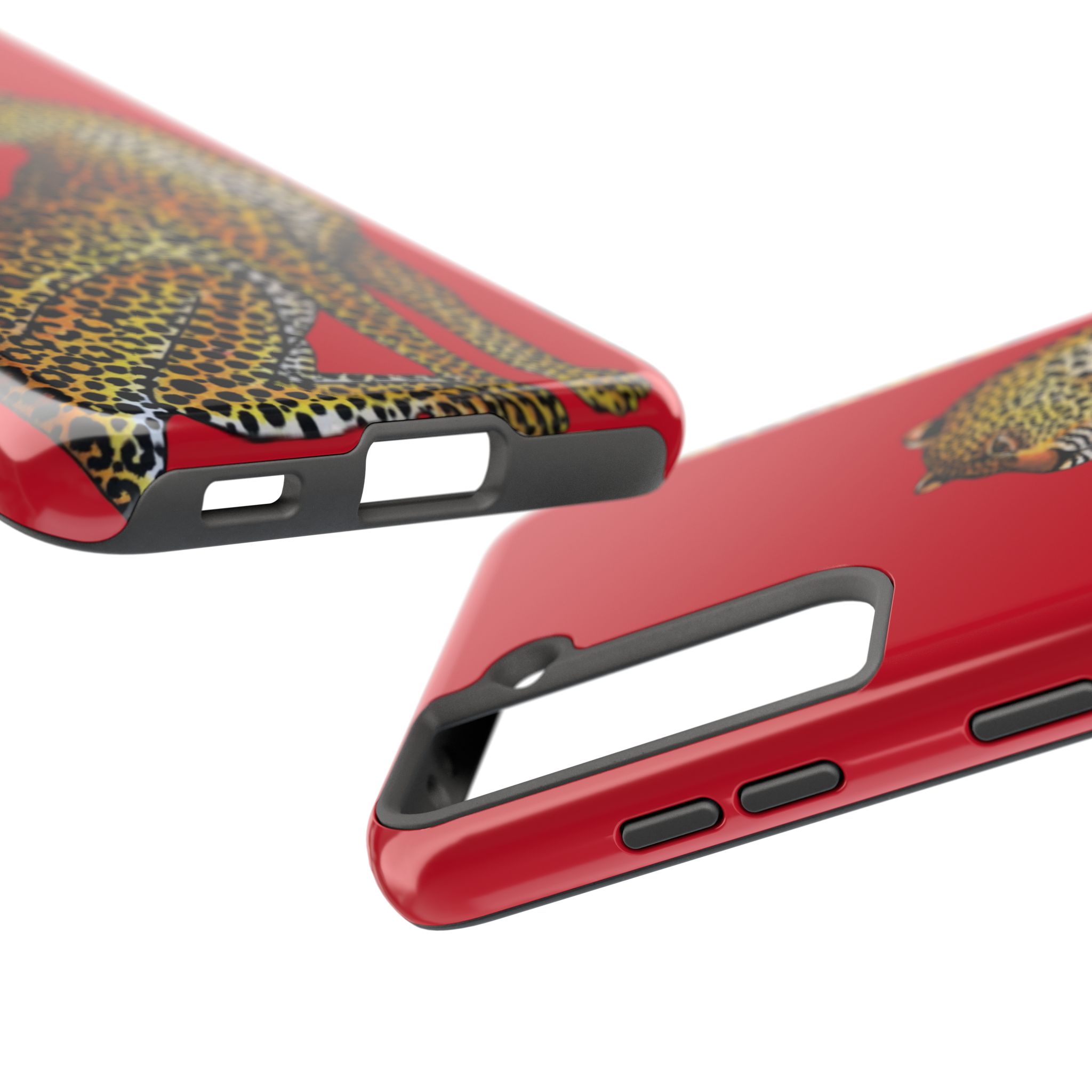 Leopard Phone Case - Red - Image 95