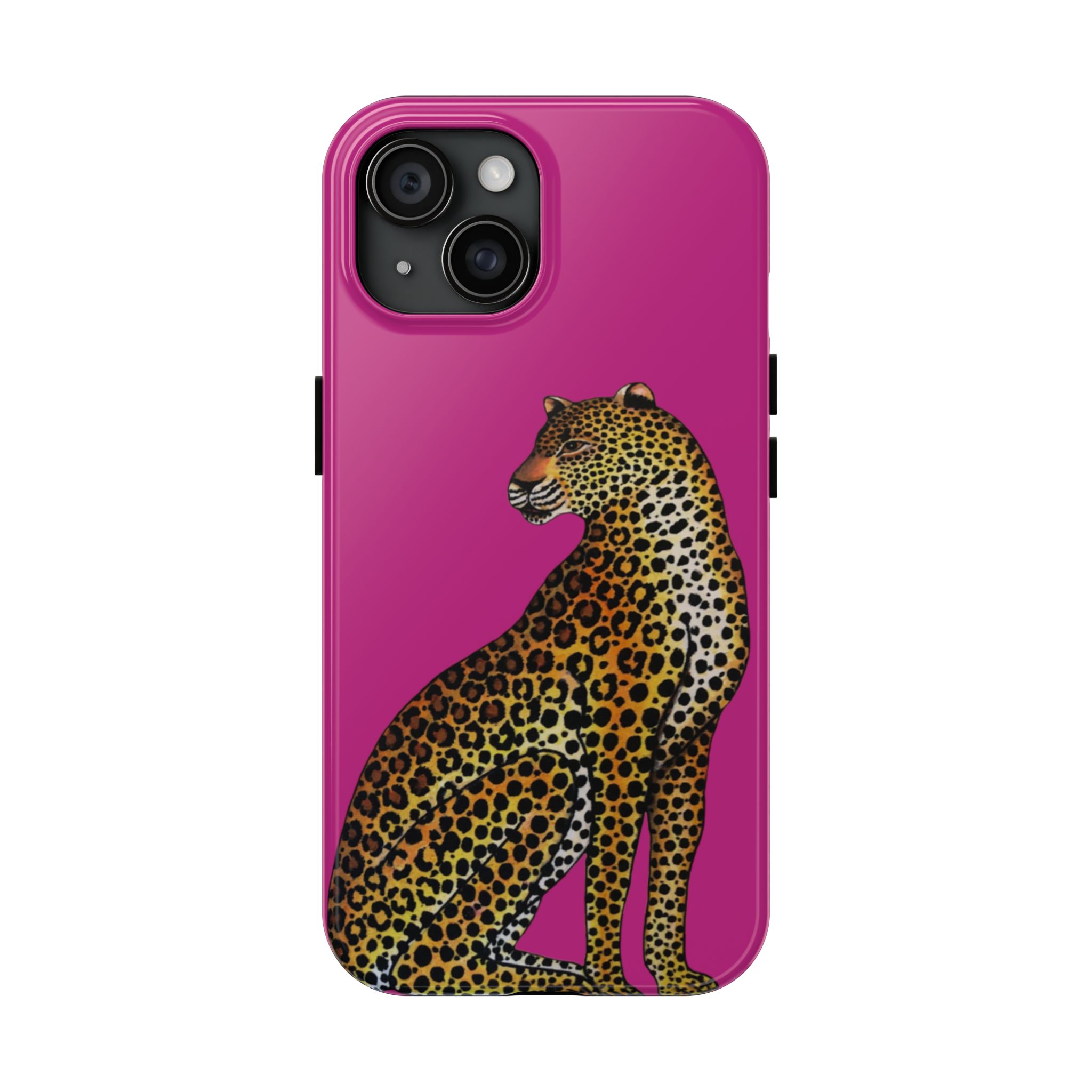 Leopard Phone Case - Fuchsia - Image 53