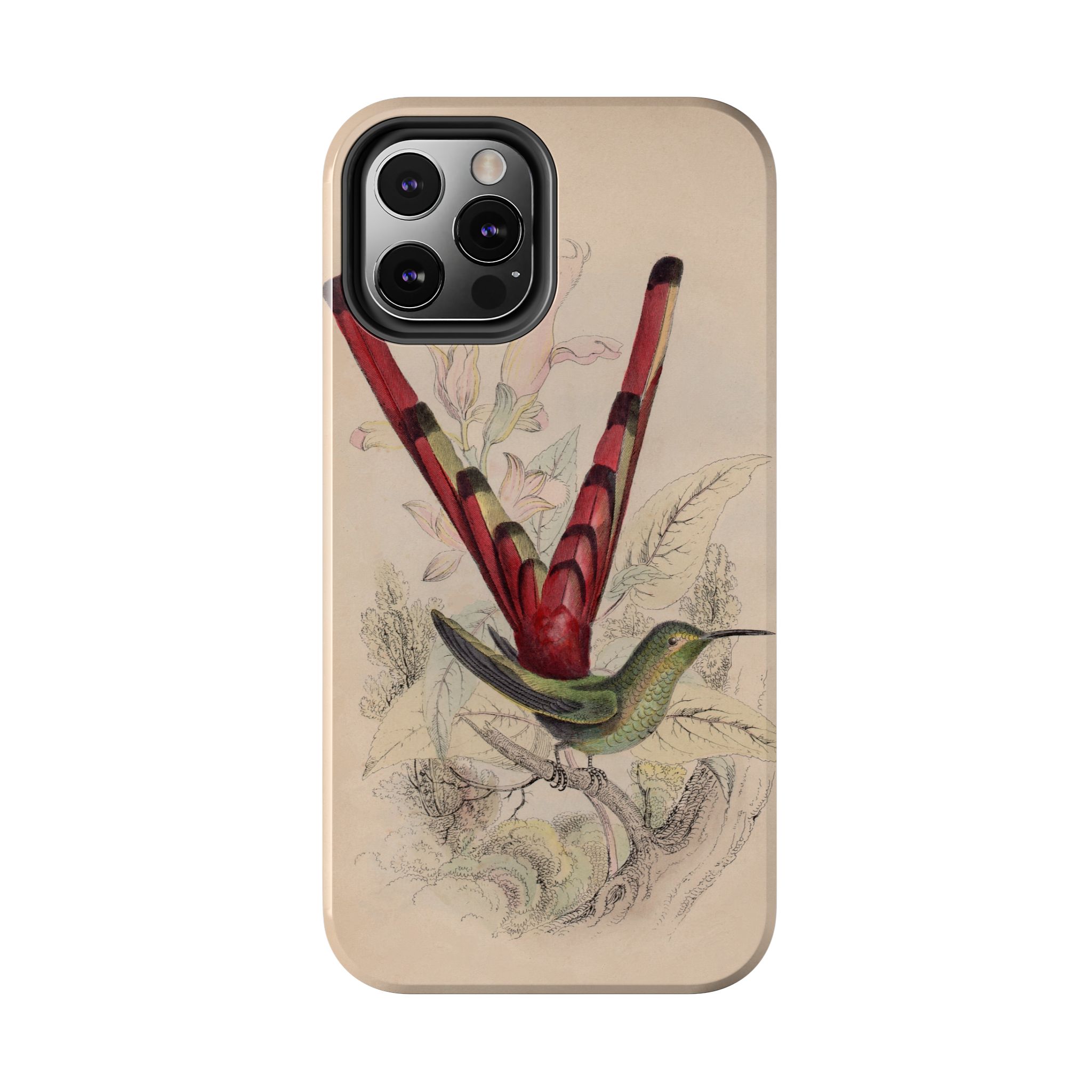 Red Tailed Hummingbird Phone Case - Image 22