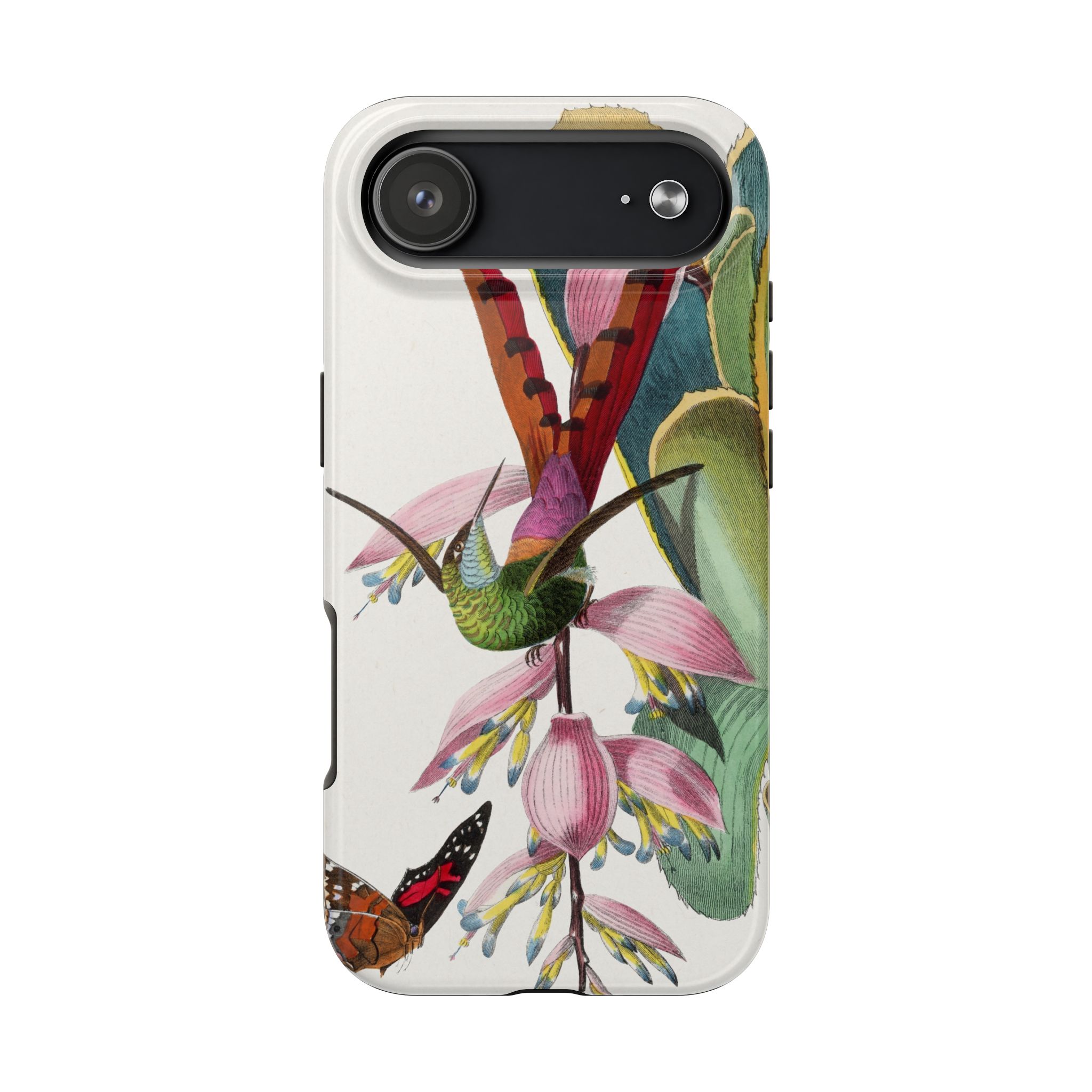 Hummingbird and Butterfly Phone Case - Image 103
