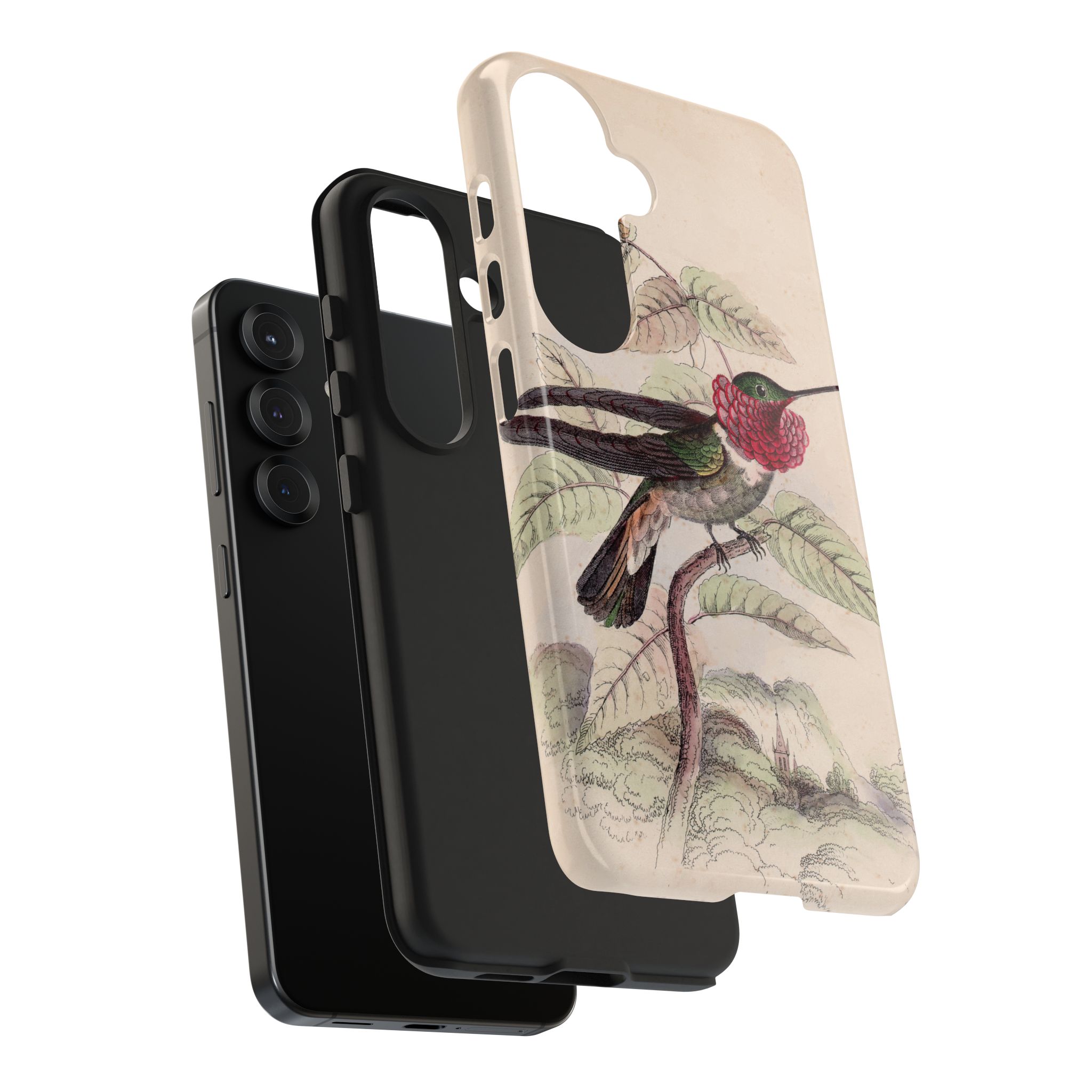Tri-Colored Hummingbird Phone Case - Image 99