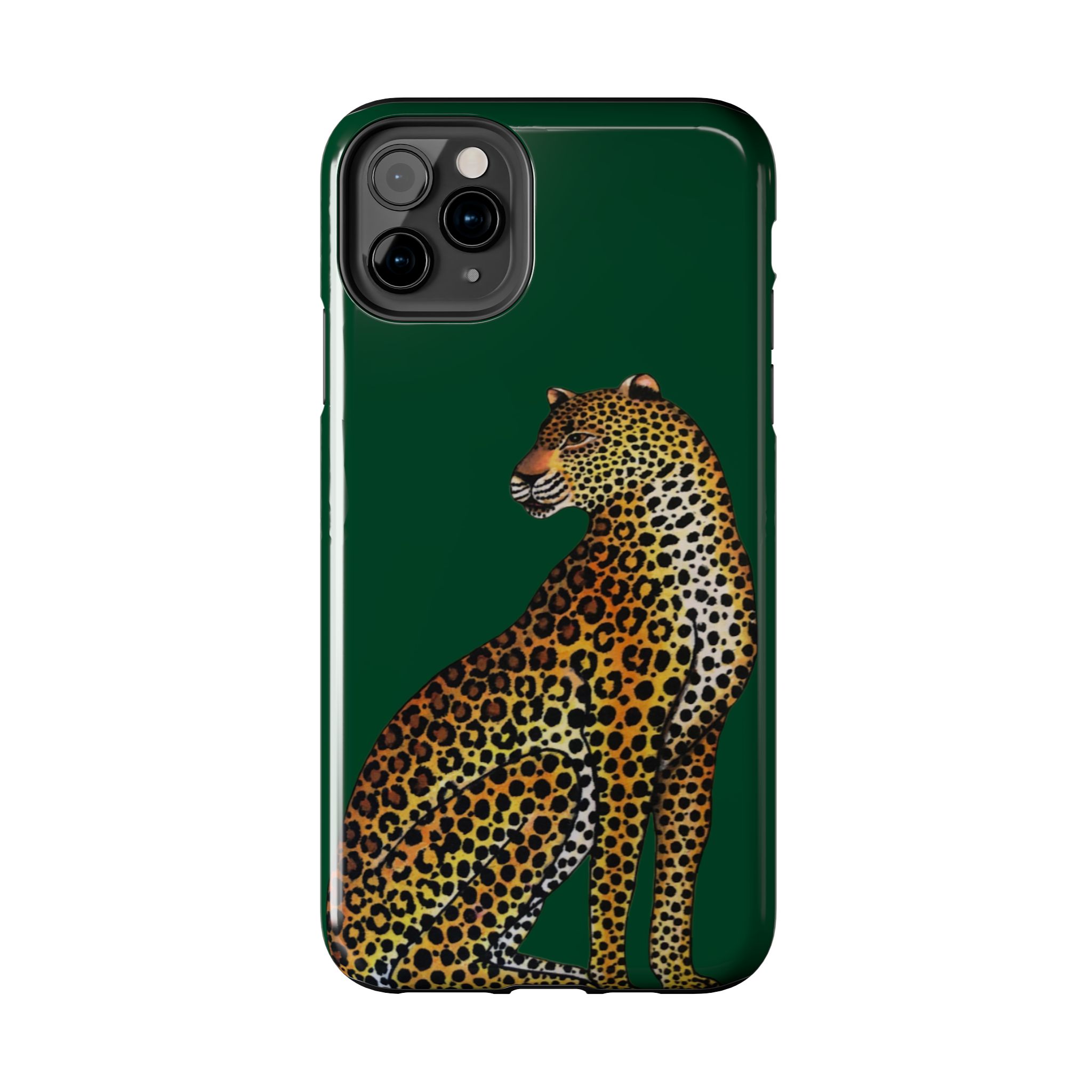 Leopard Phone Case - Racing Green - Image 10