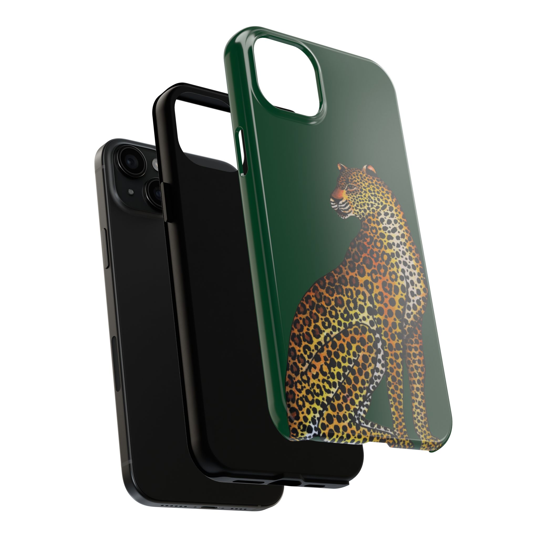 Leopard Phone Case - Racing Green - Image 64
