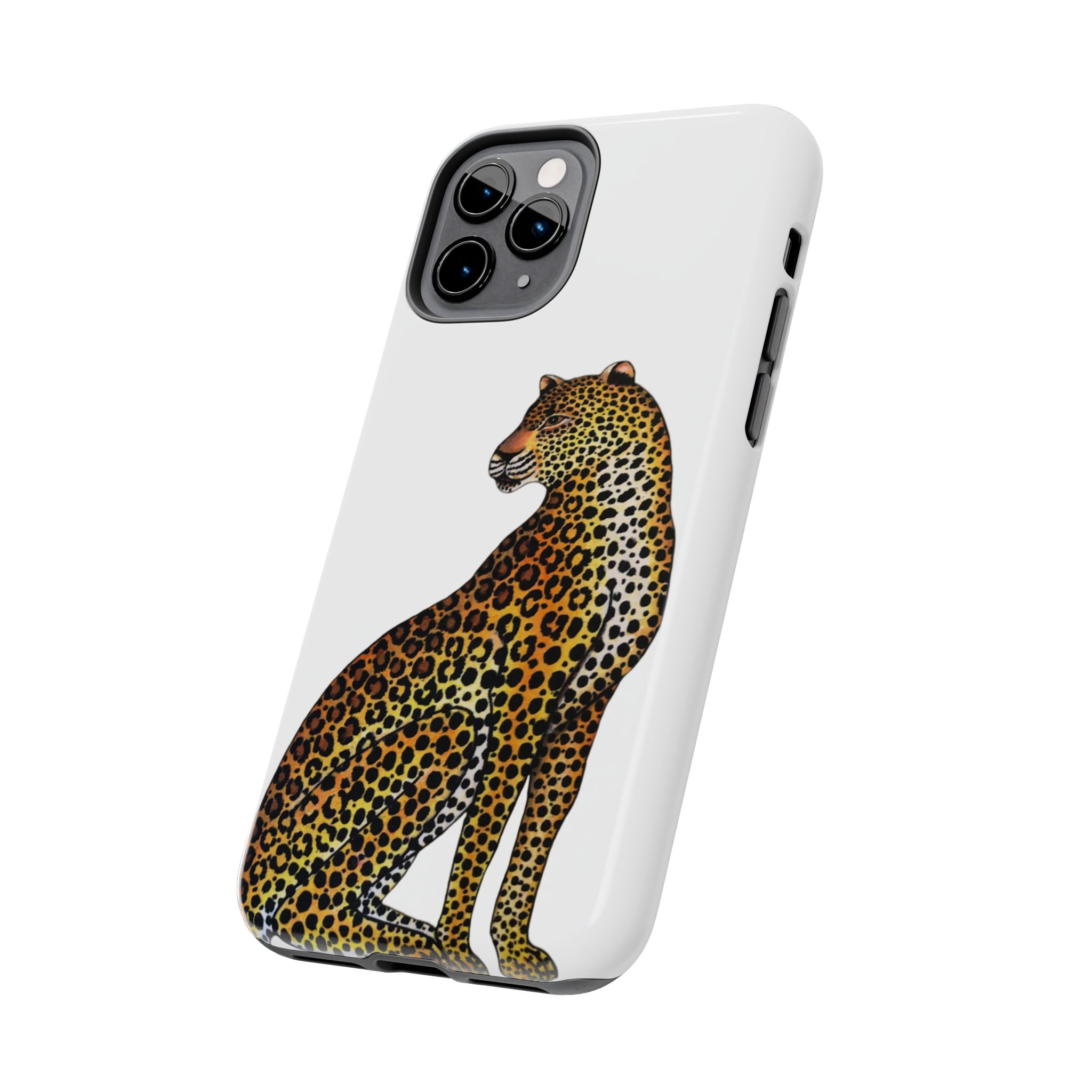 Leopard Phone Case - White - Image 7