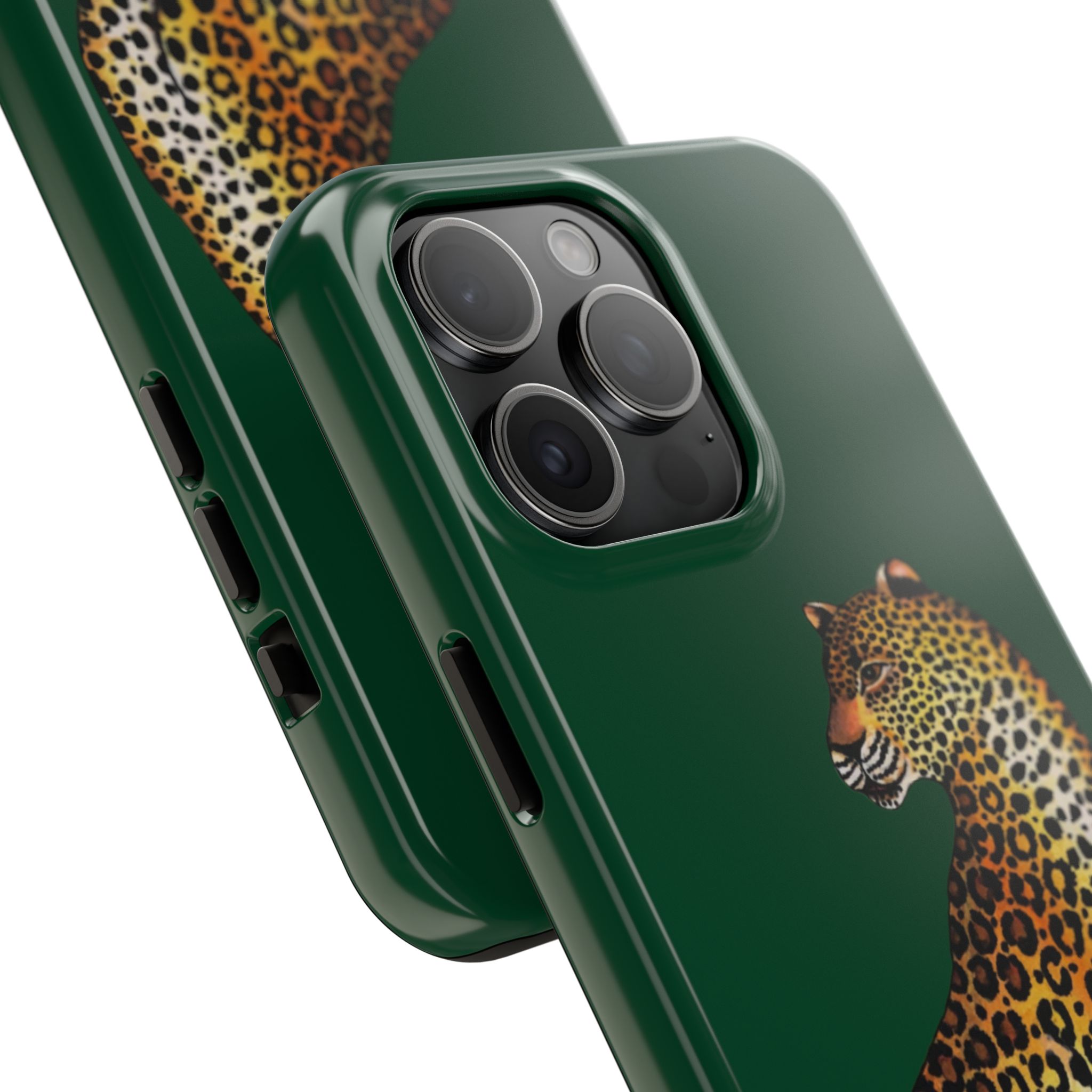 Leopard Phone Case - Racing Green - Image 66