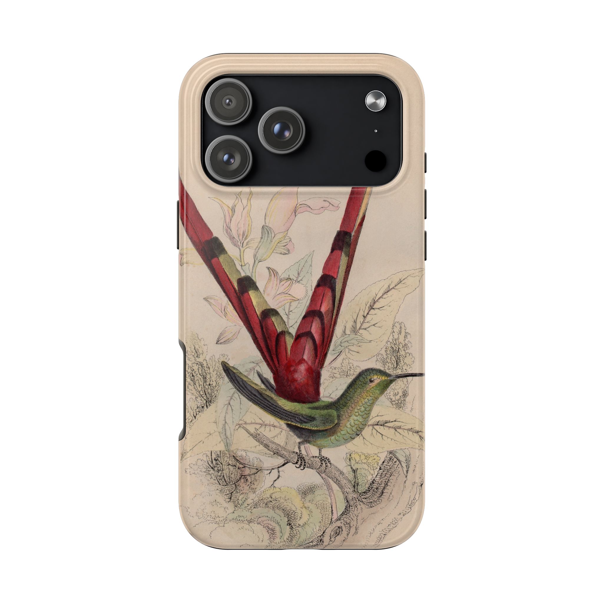 Red Tailed Hummingbird Phone Case - Image 92