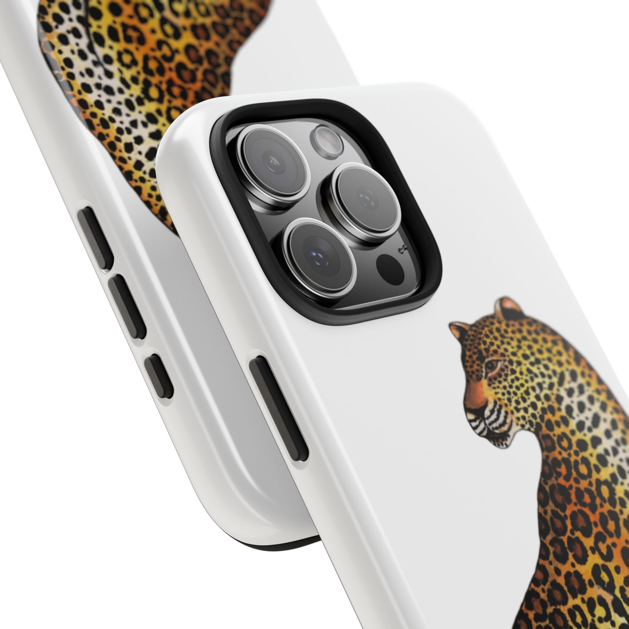 Leopard Phone Case - White - Image 73
