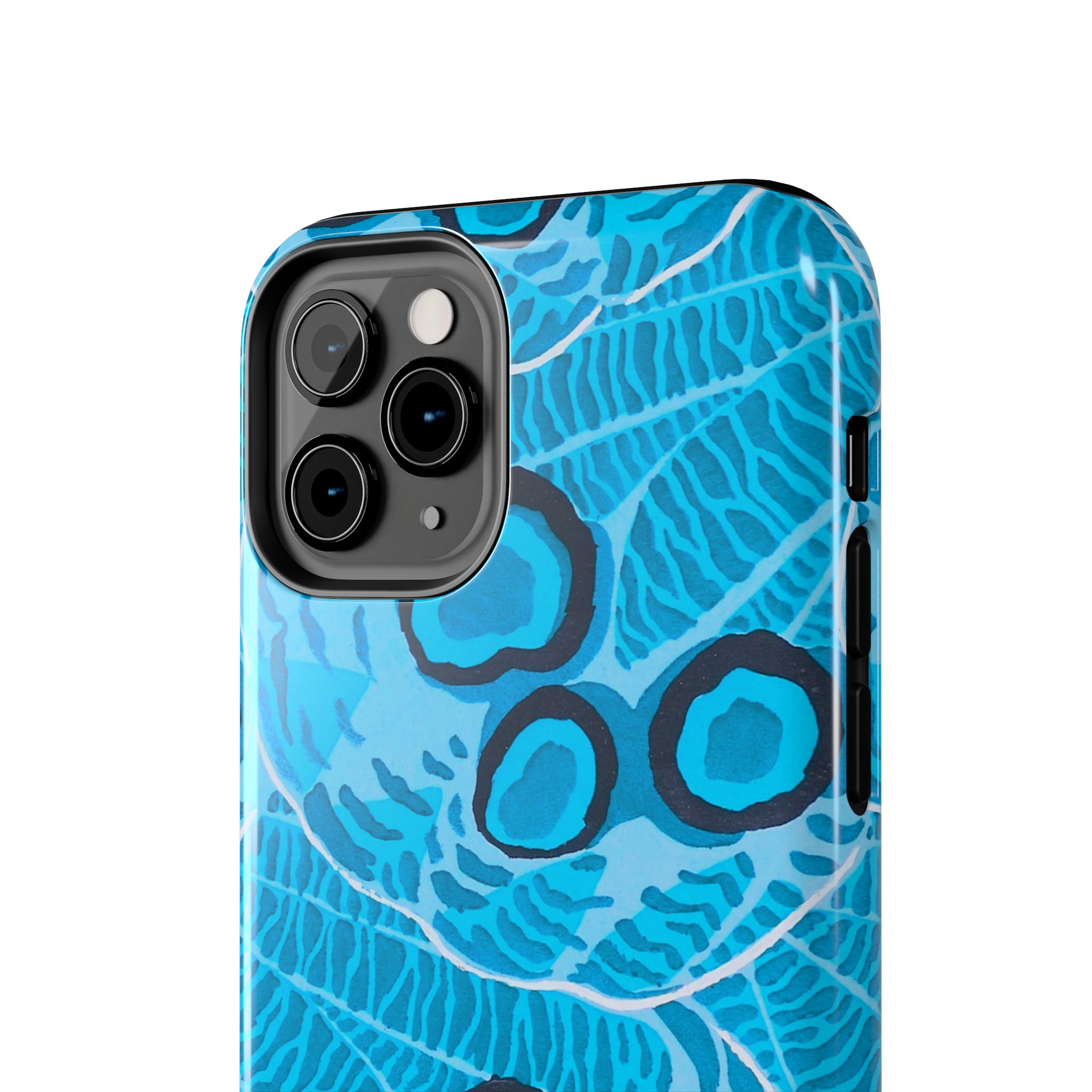 Abstract Spider Web Phone Case - Blue - Image 8