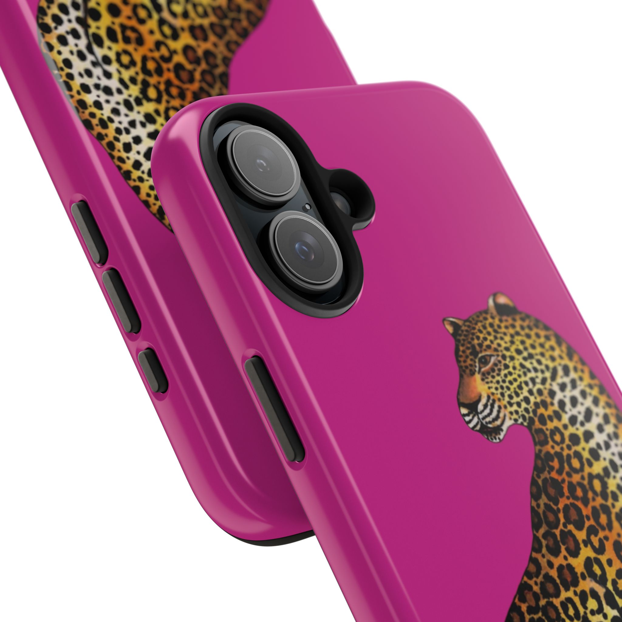 Leopard Phone Case - Fuchsia - Image 95