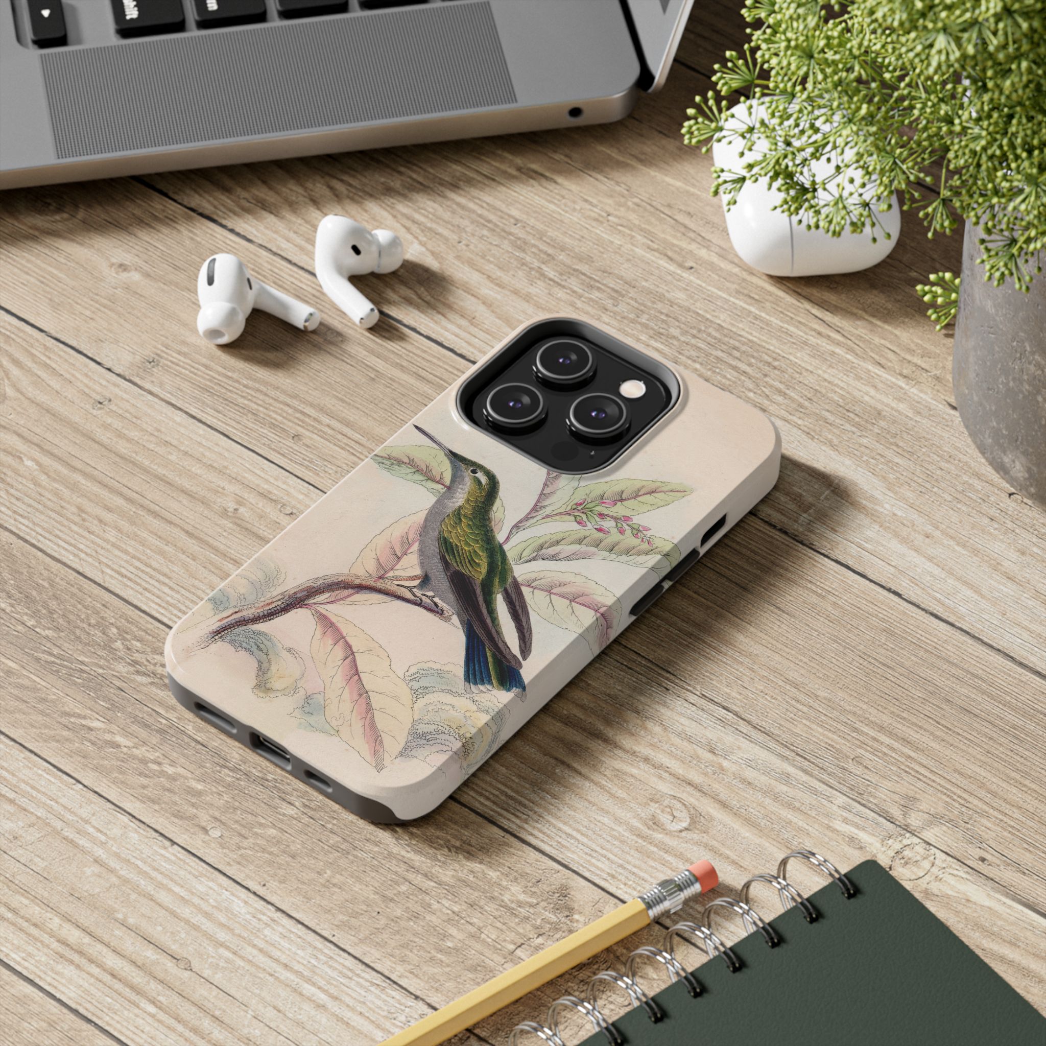 Delandes Hummingbird Phone Case - Image 48