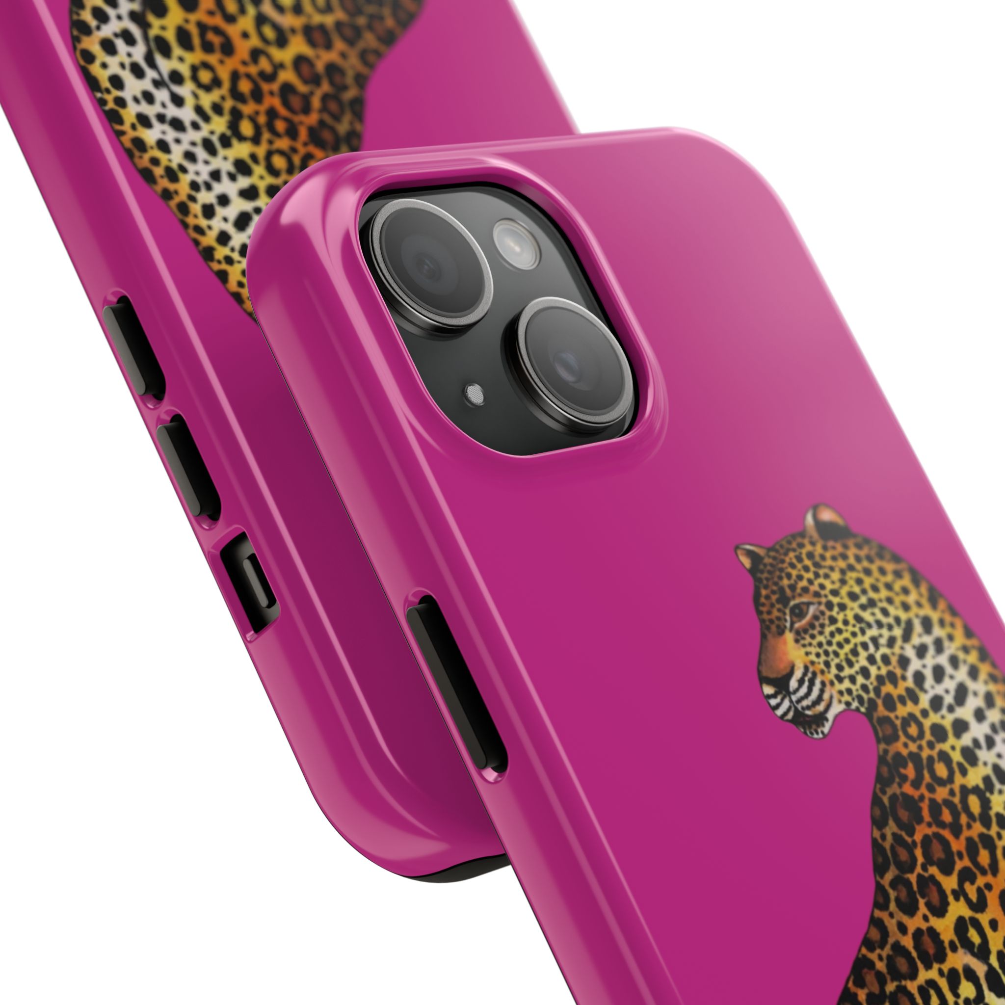 Leopard Phone Case - Fuchsia - Image 54