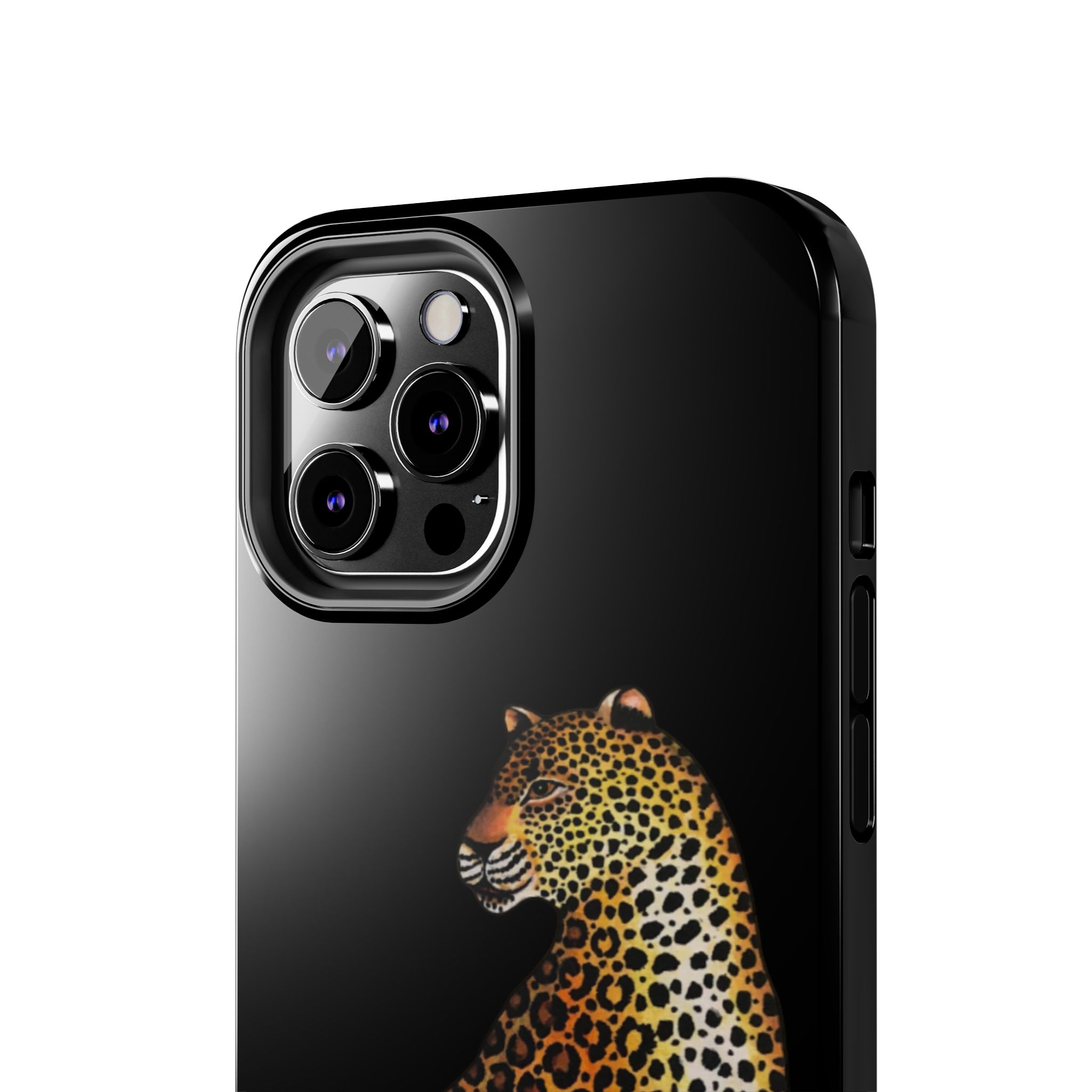 Leopard Phone Case - Black - Image 28