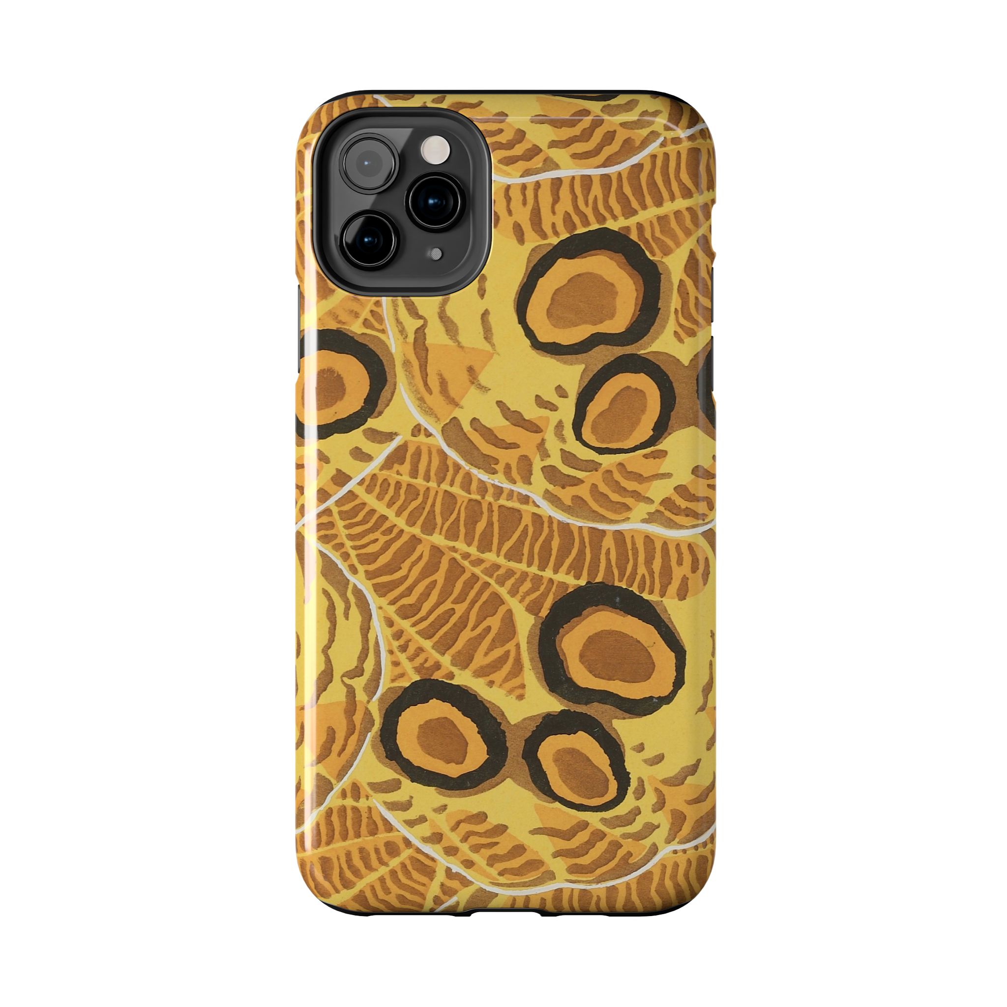 Abstract Spider Web Phone Case - Brown - Image 10