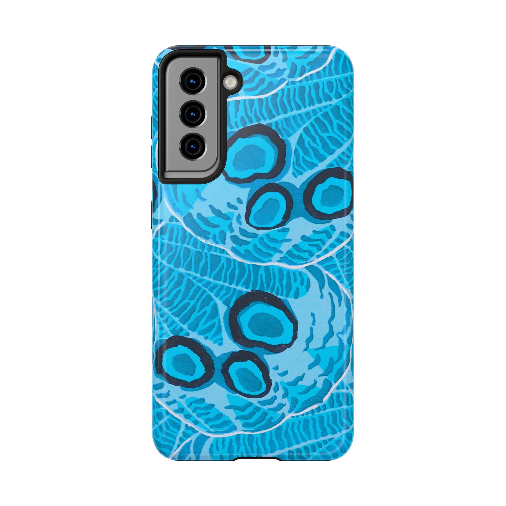 Abstract Spider Web Phone Case - Blue - Image 93