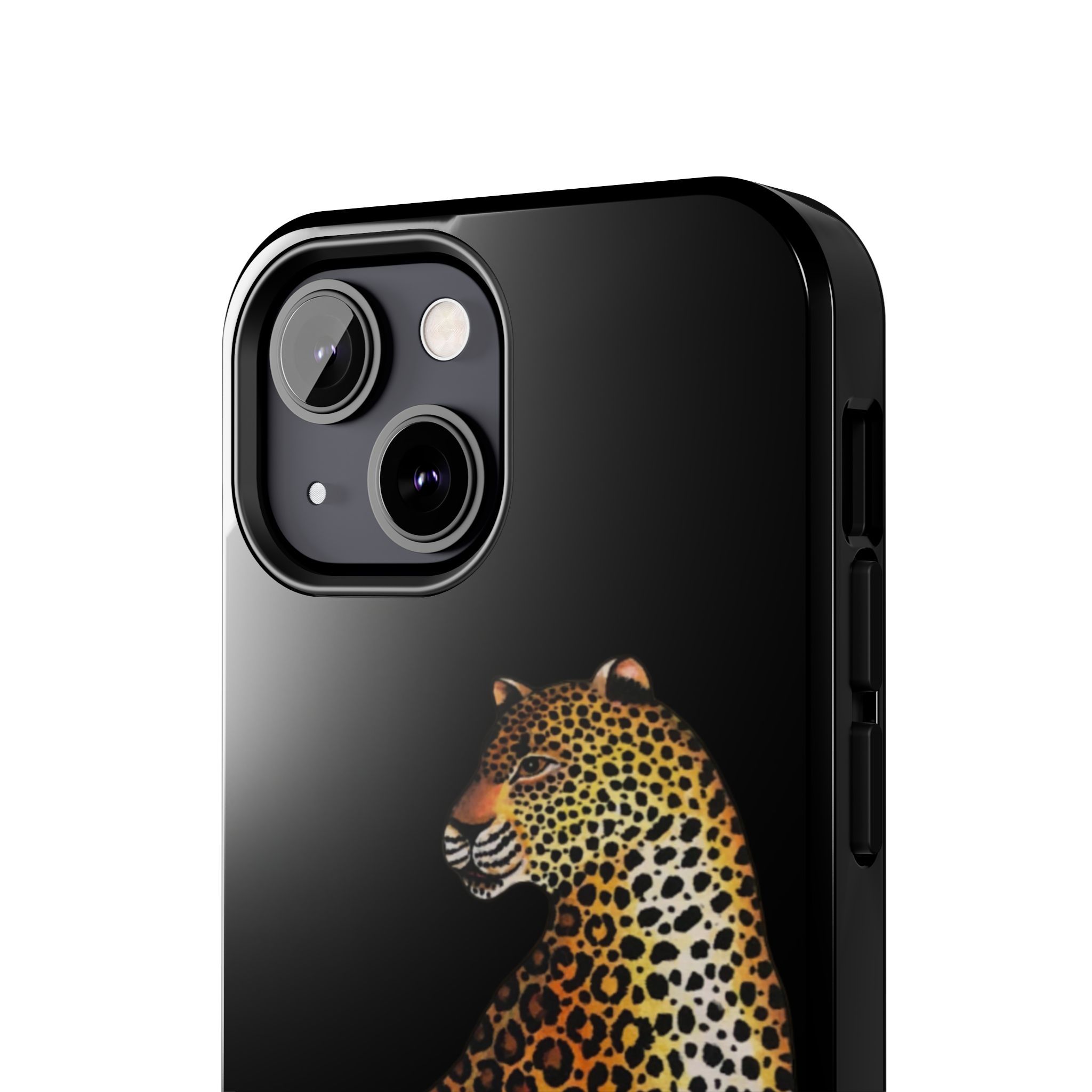 Leopard Phone Case - Black - Image 36